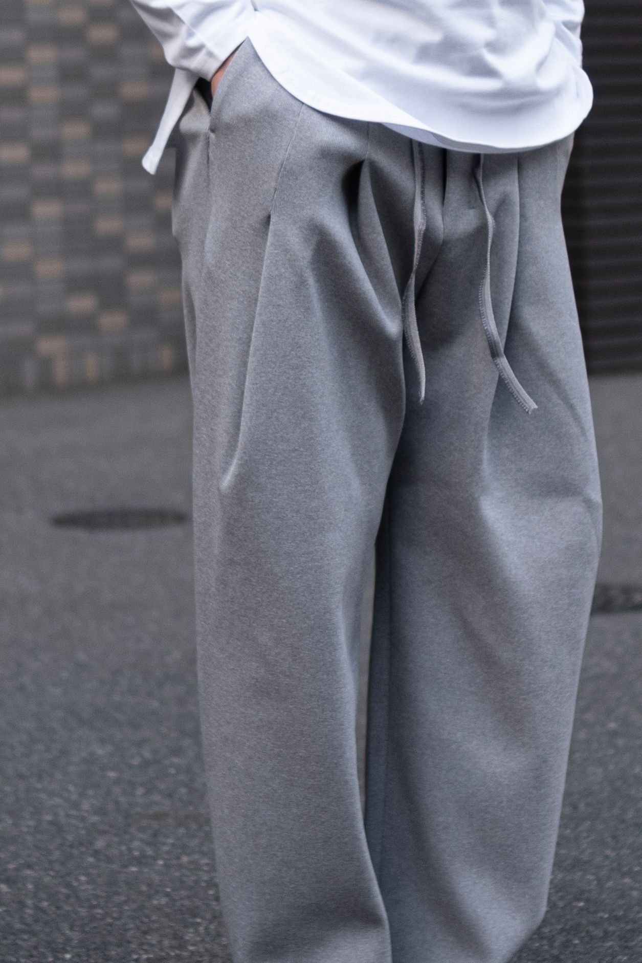 KNITTED BAGGY / HEATHER
