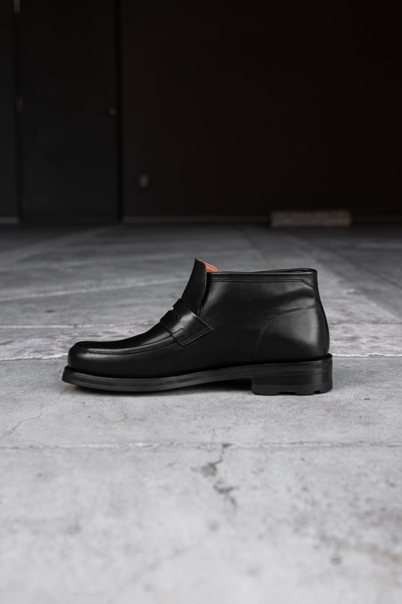 Chukka loafers / Black