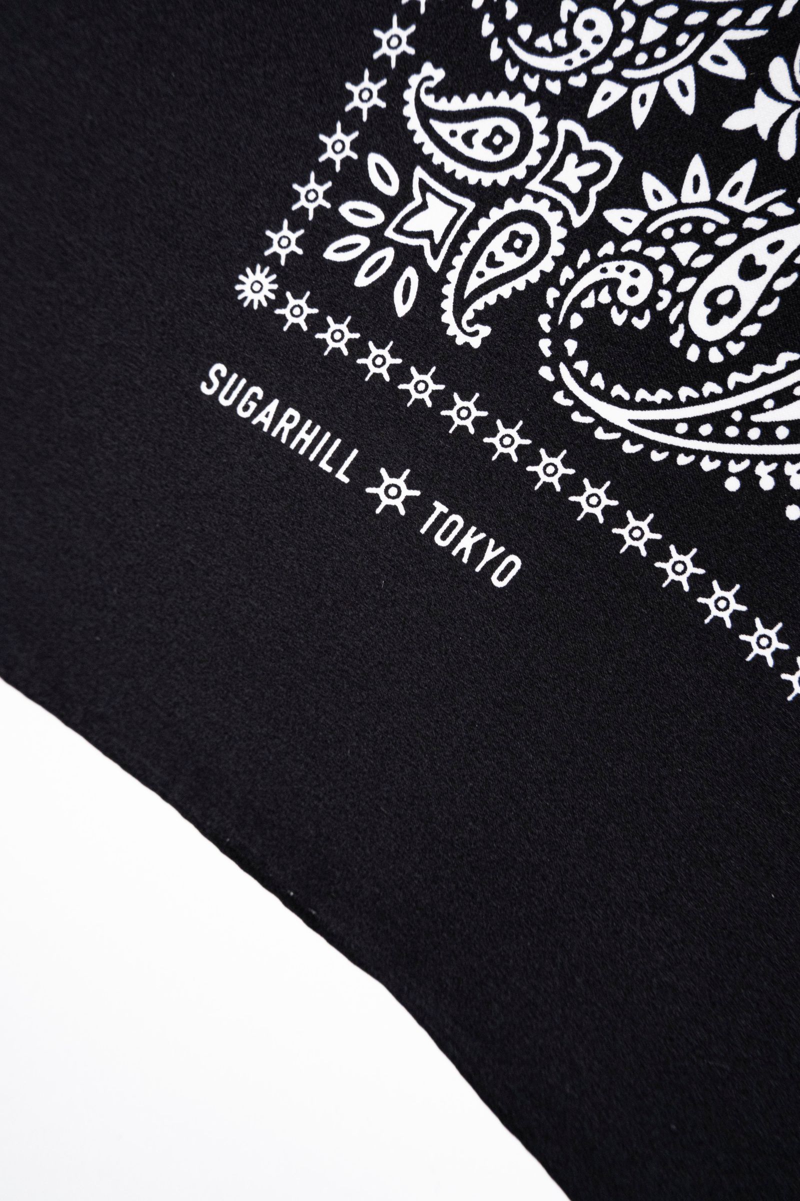 SUGARHILL - BENDED SCARF / BLACK | Retikle Online Store