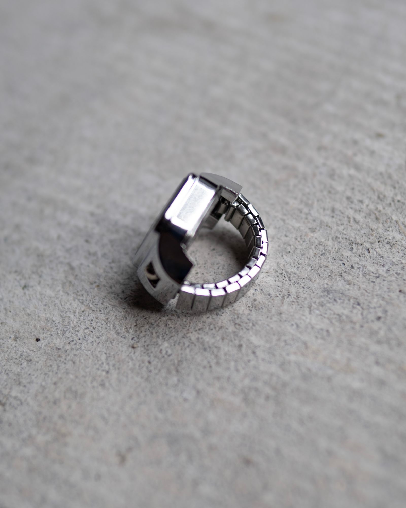Legacy Ring Watch / Silver/T-Blue