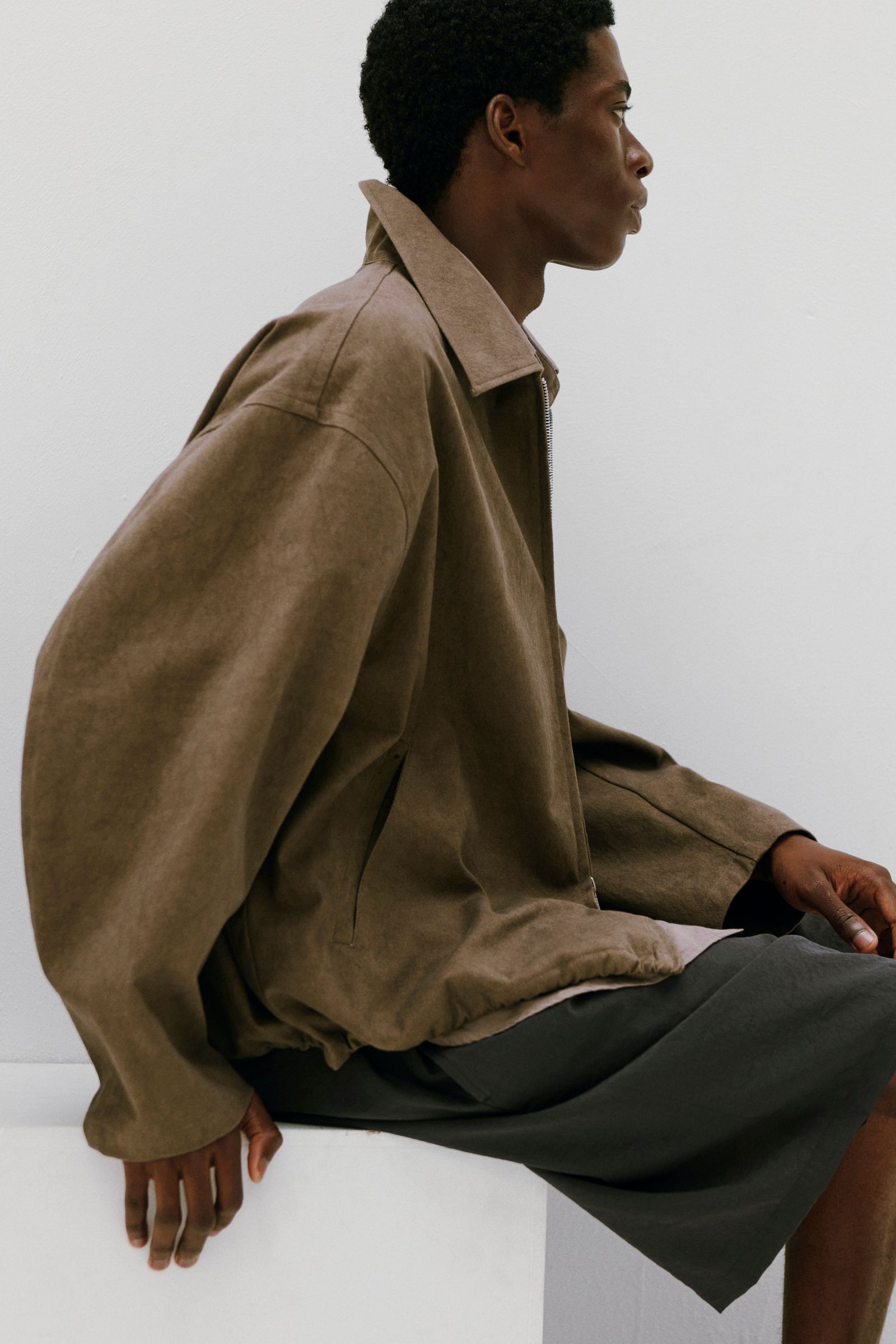 Vintage Canvas Drizzler JKT / Brown