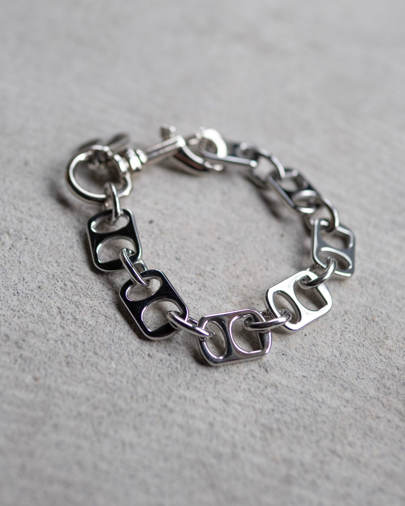 Pull Tab Bracelet / Silver