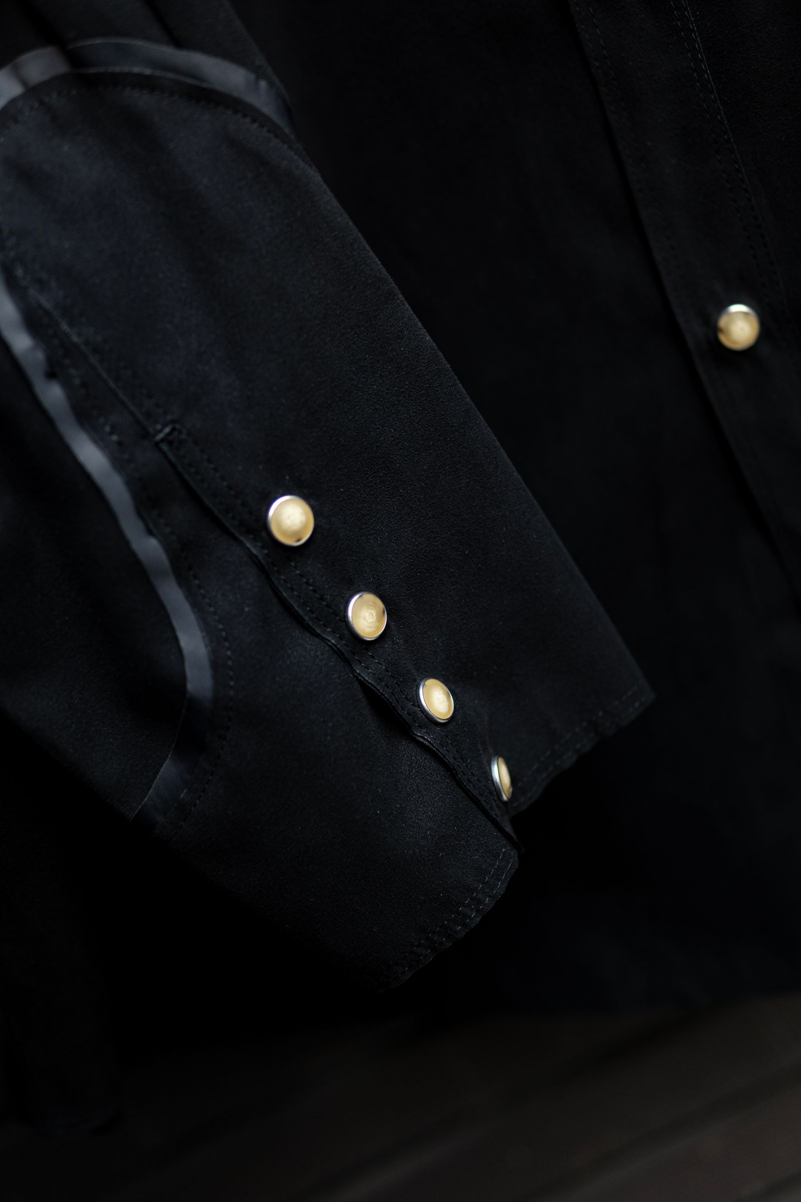 Laser cut western SH / blk