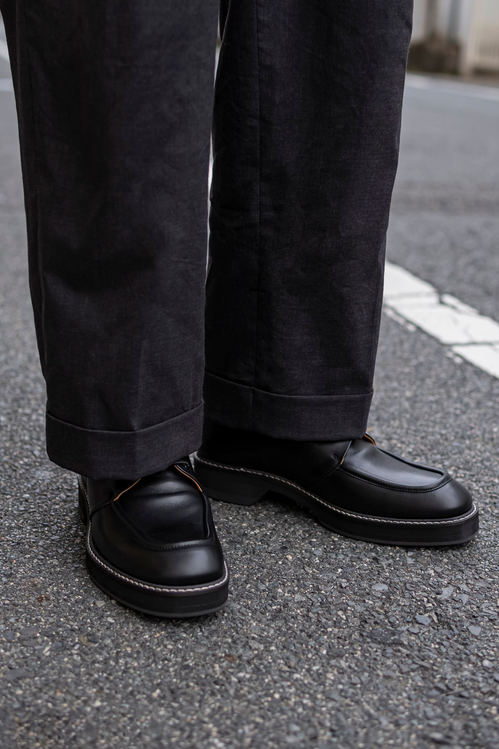Mocca blucher / Black