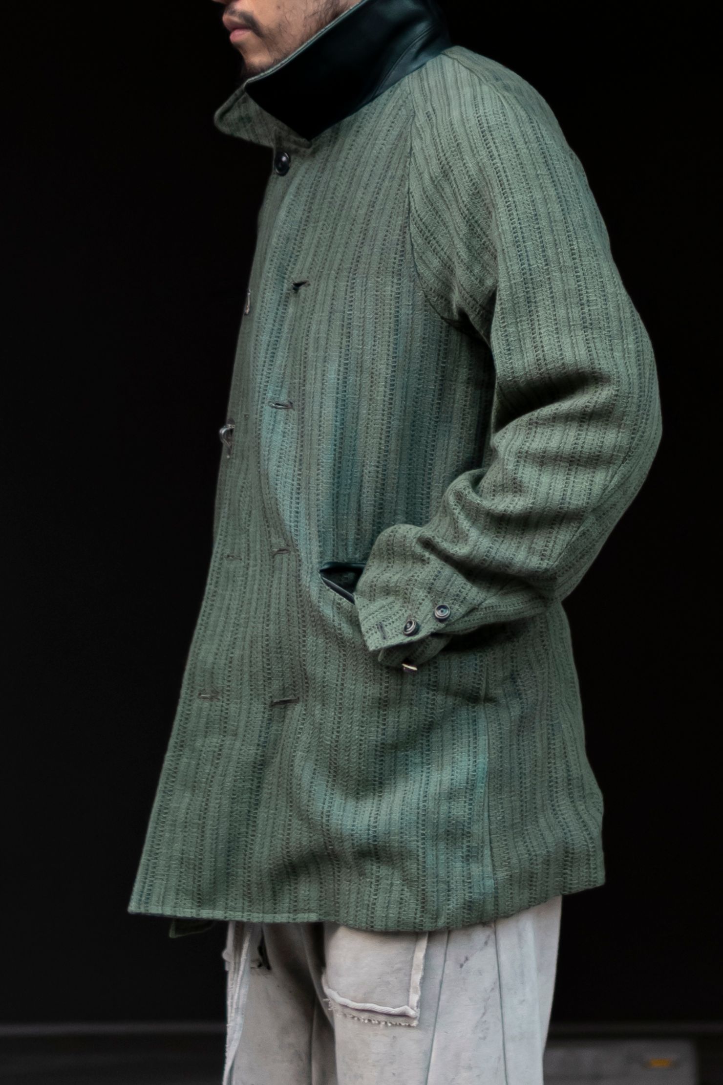 【LIMITED EDITION】Amish tweed hulf coat
