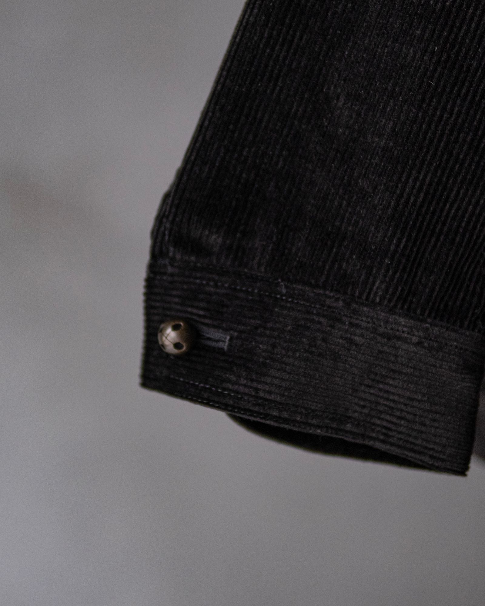 DOUBLE BREASTED COVERALL / BLACK