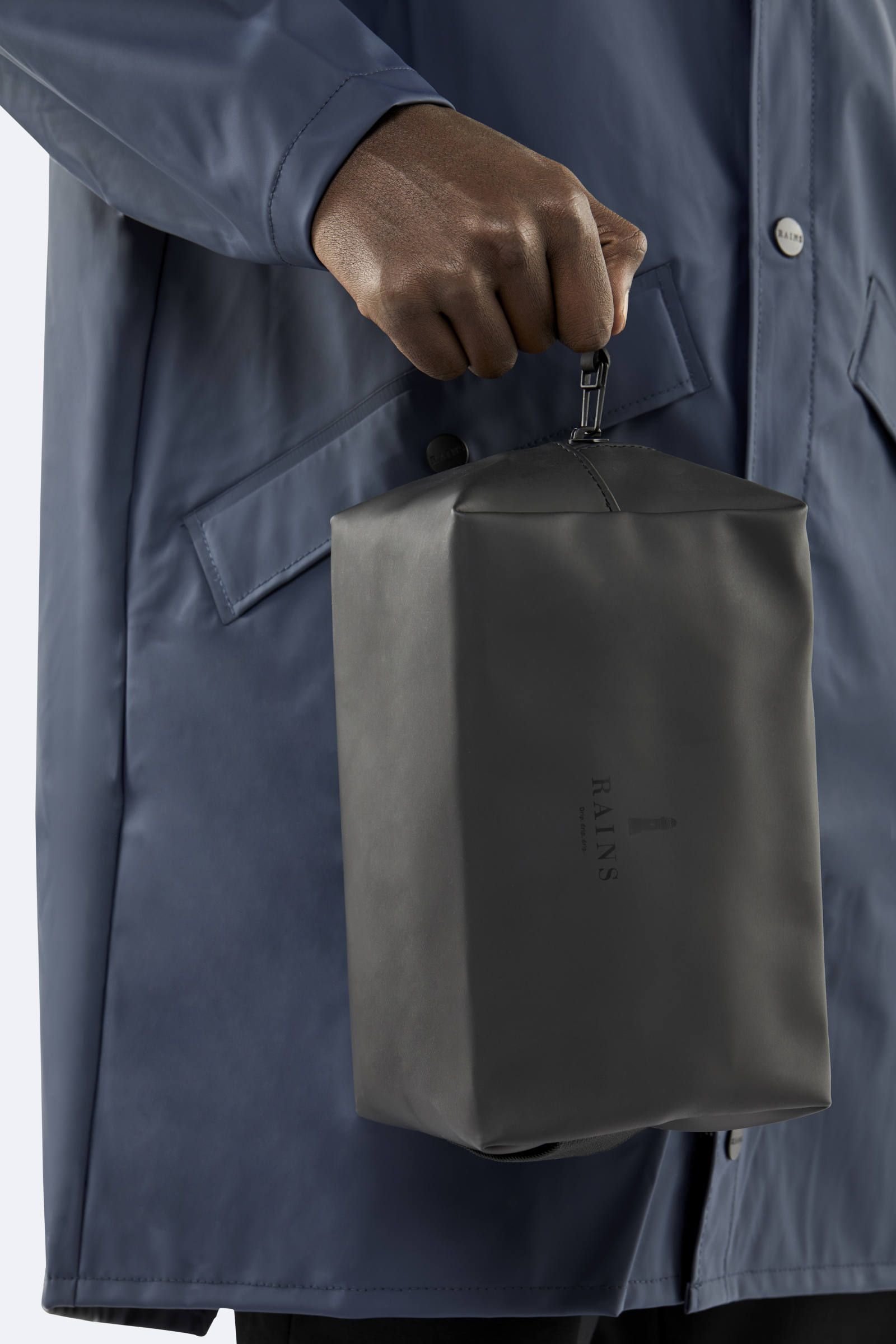 Rains Washbag small black / ウォッシュバッグスモールブラック