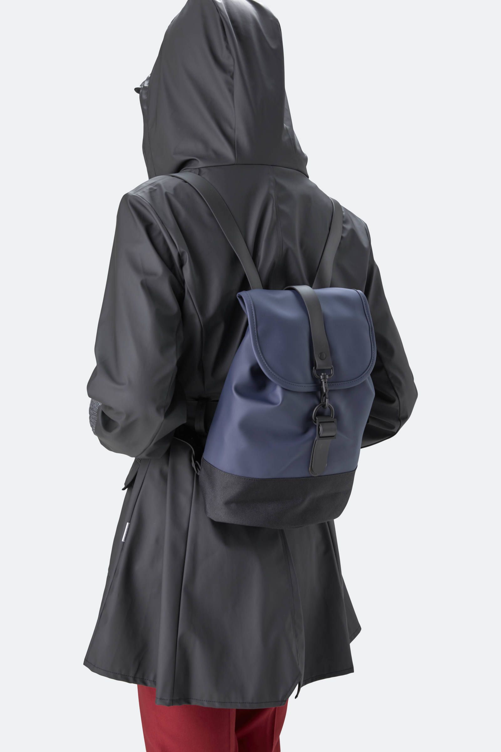 RAINS - Rains Drawstring Backpack Blue / ドローストリングバック