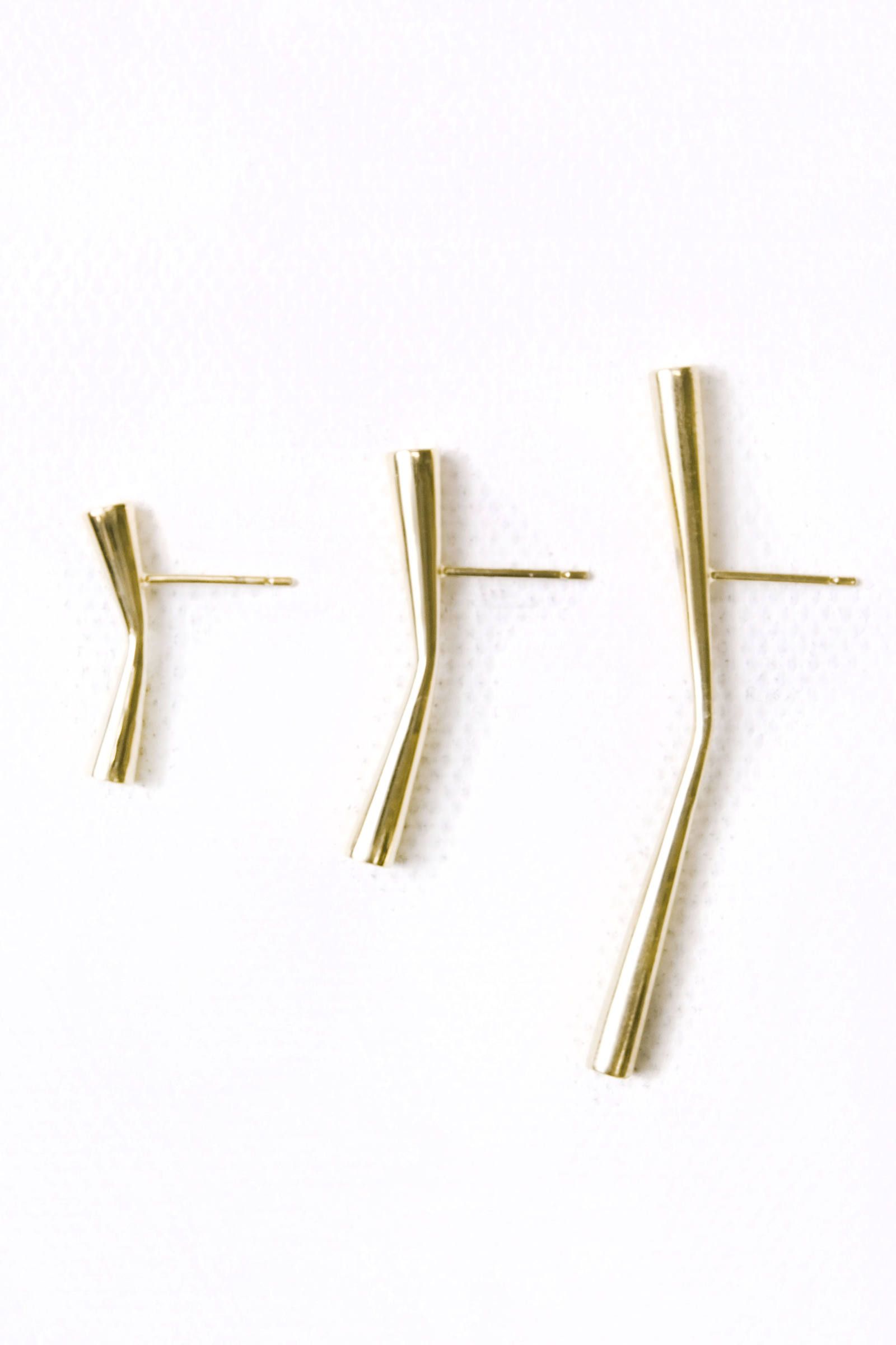 【オーダー可能】P107M silver925 pierce earring GP