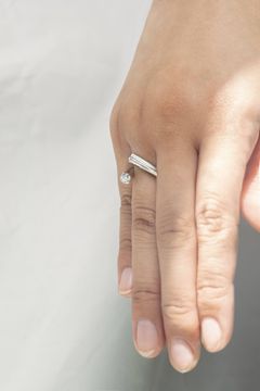 【オーダー可能】R108CZ silver925 Zirconia ring RP
