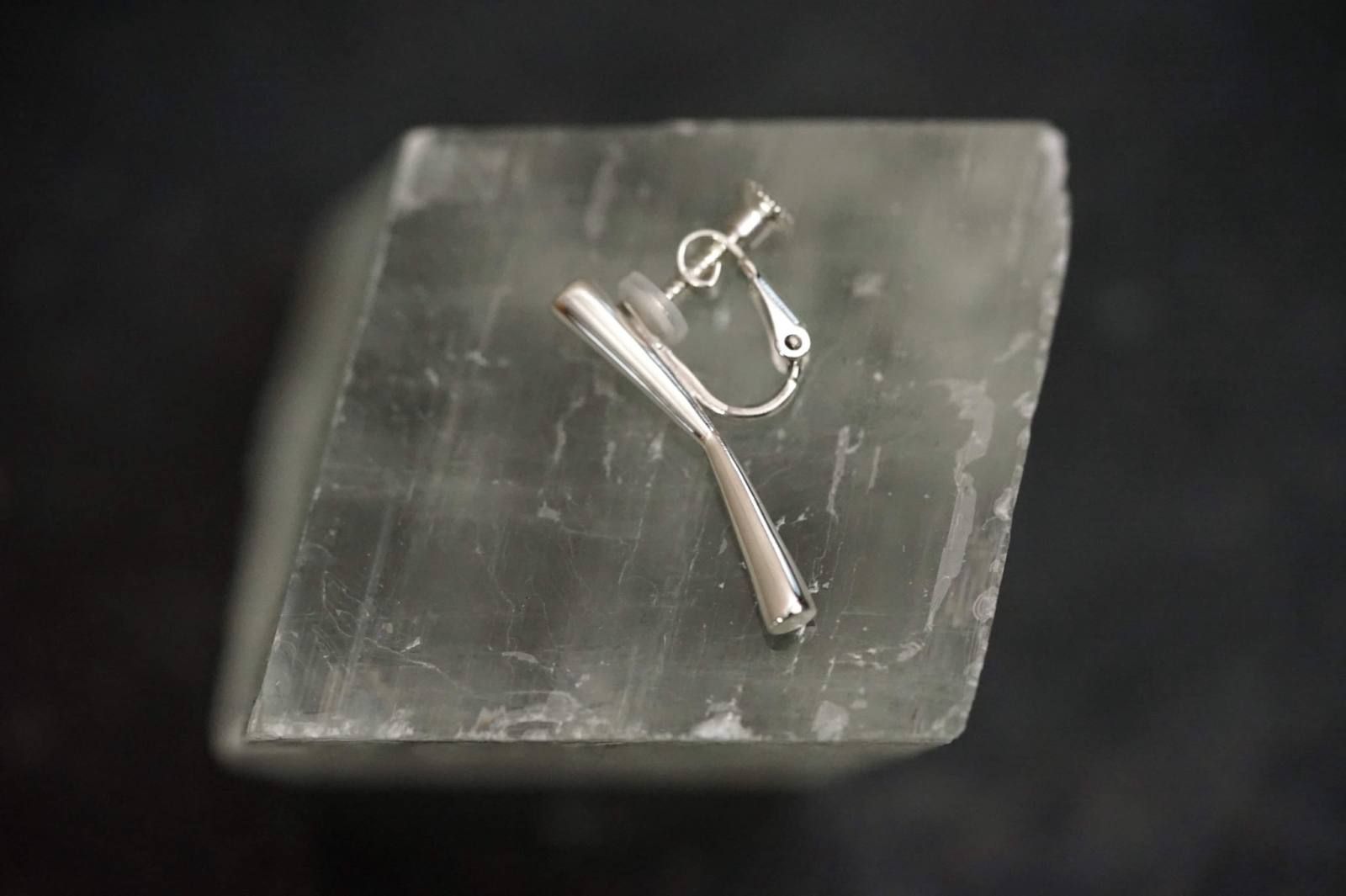 【オーダー可能】P107M silver925 pierce earring GP