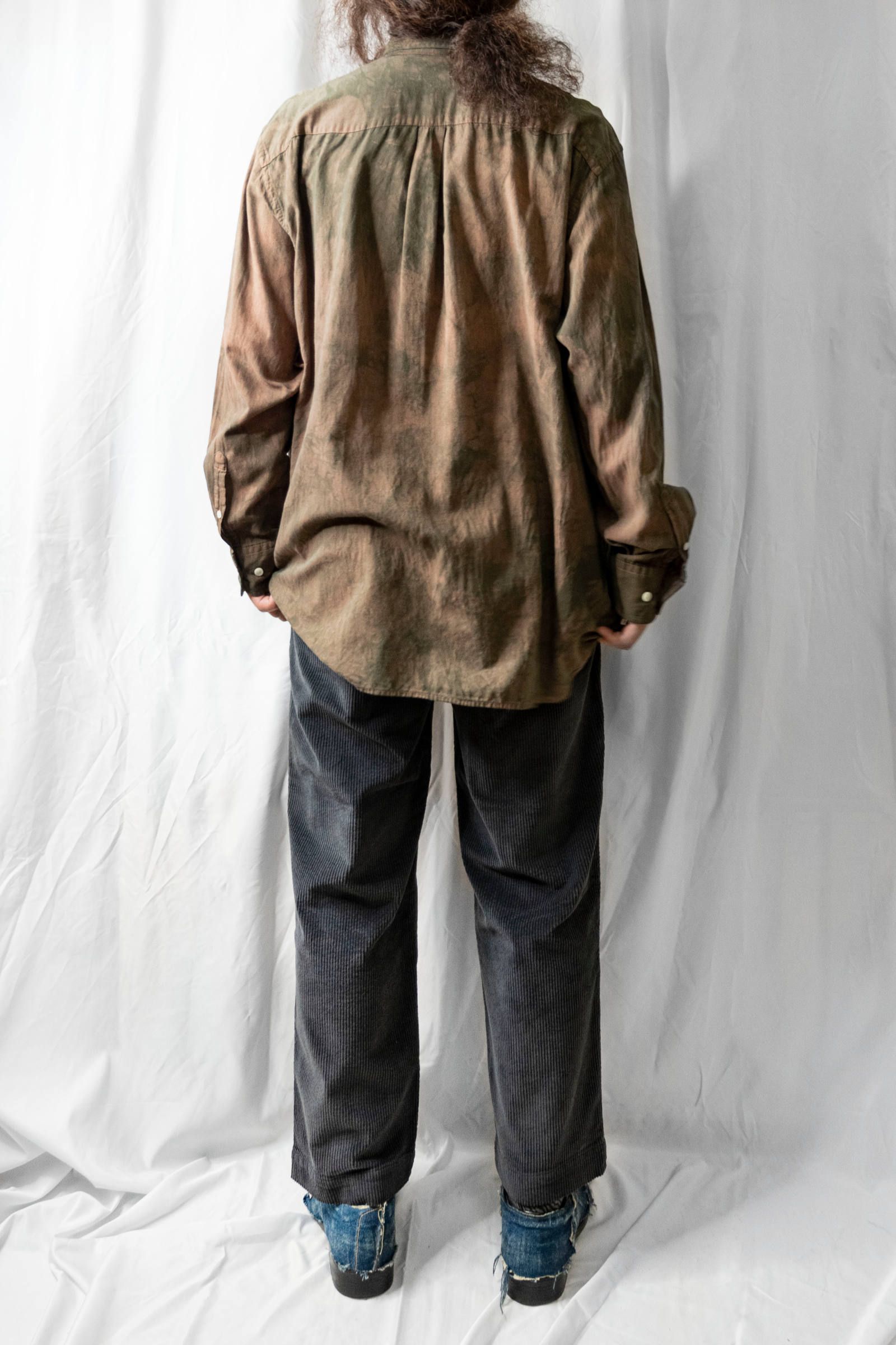 WIDE CORDUROY 1TUCK PANTS / GIRGIO SCURO