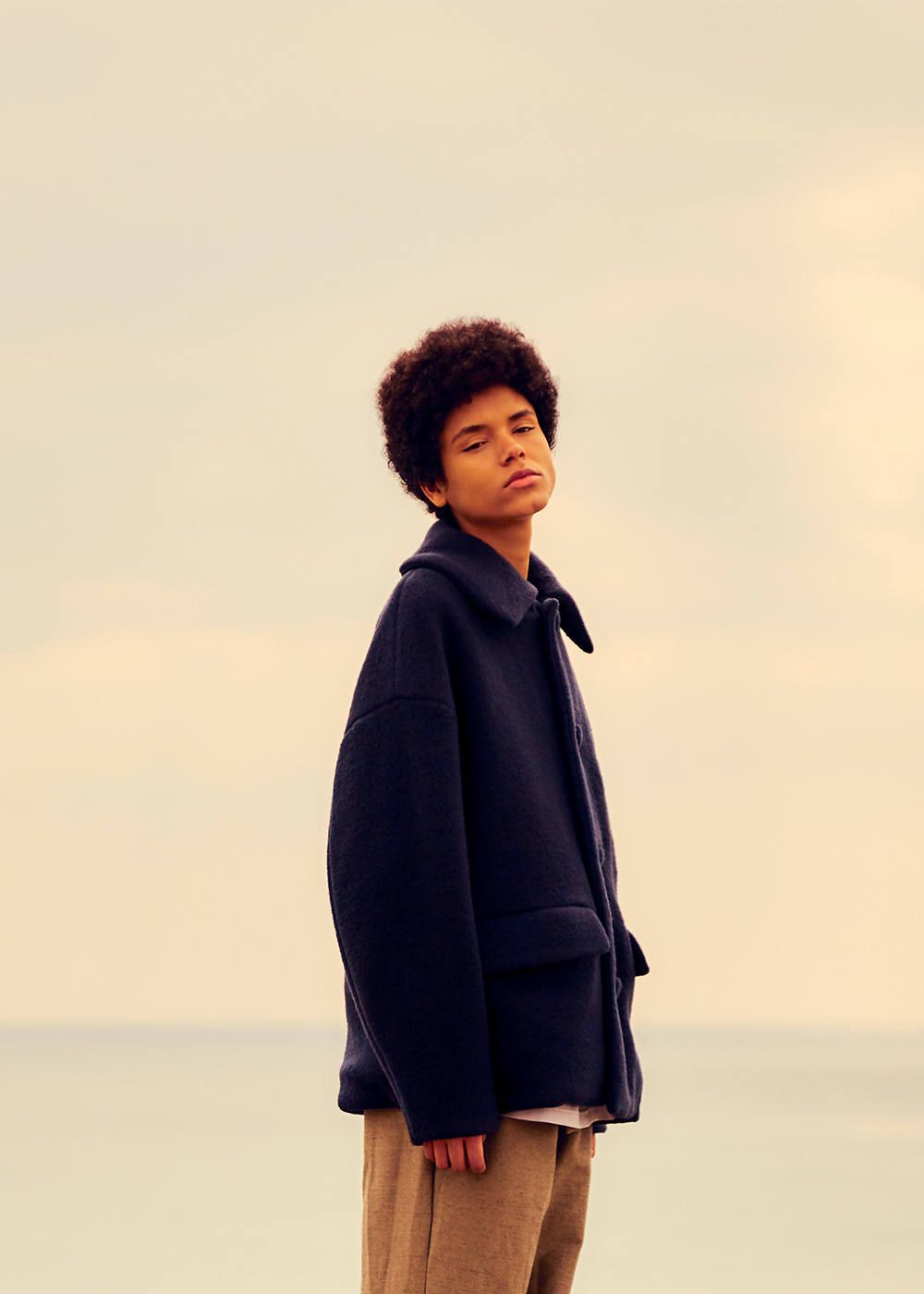 全国完売のBlanc YM "Wool Pile Knit JKT" 入荷致しました。
