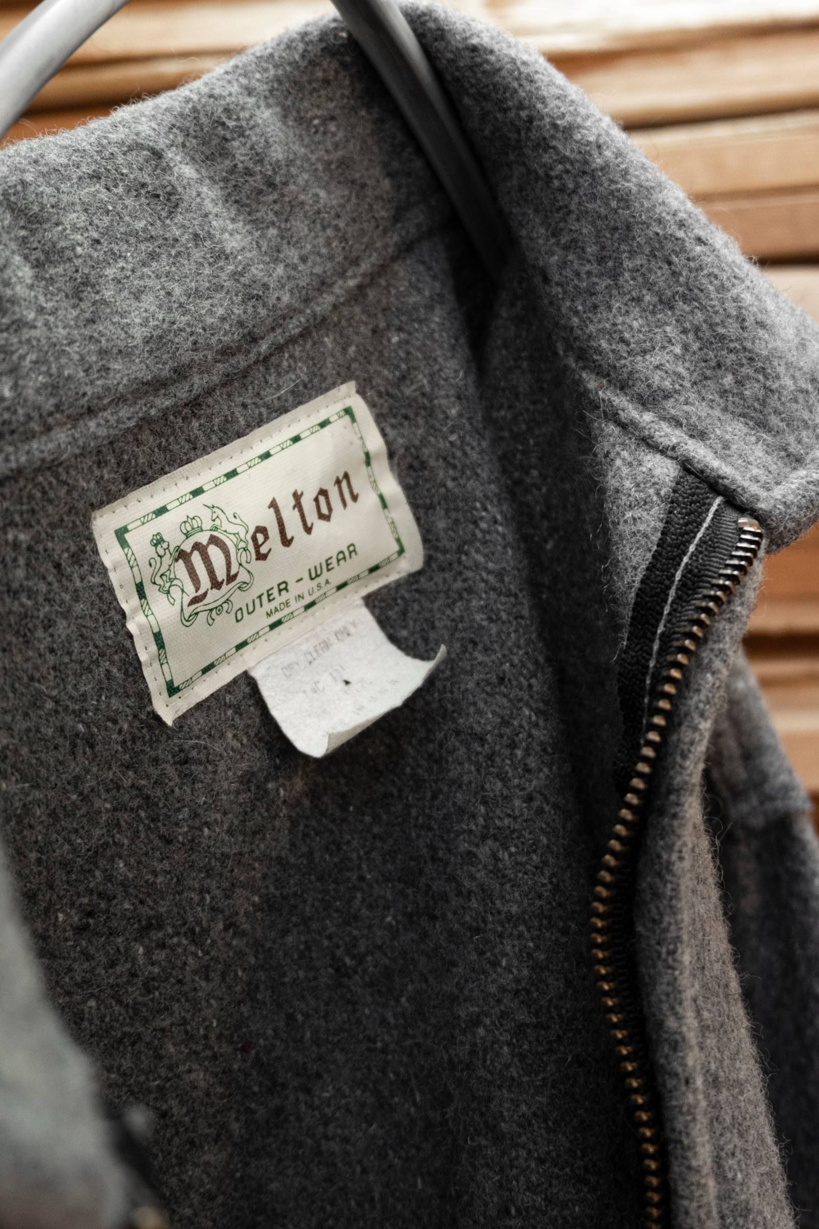 USA製 Melton Company 当時物 ウールジャケット 70s 極美品