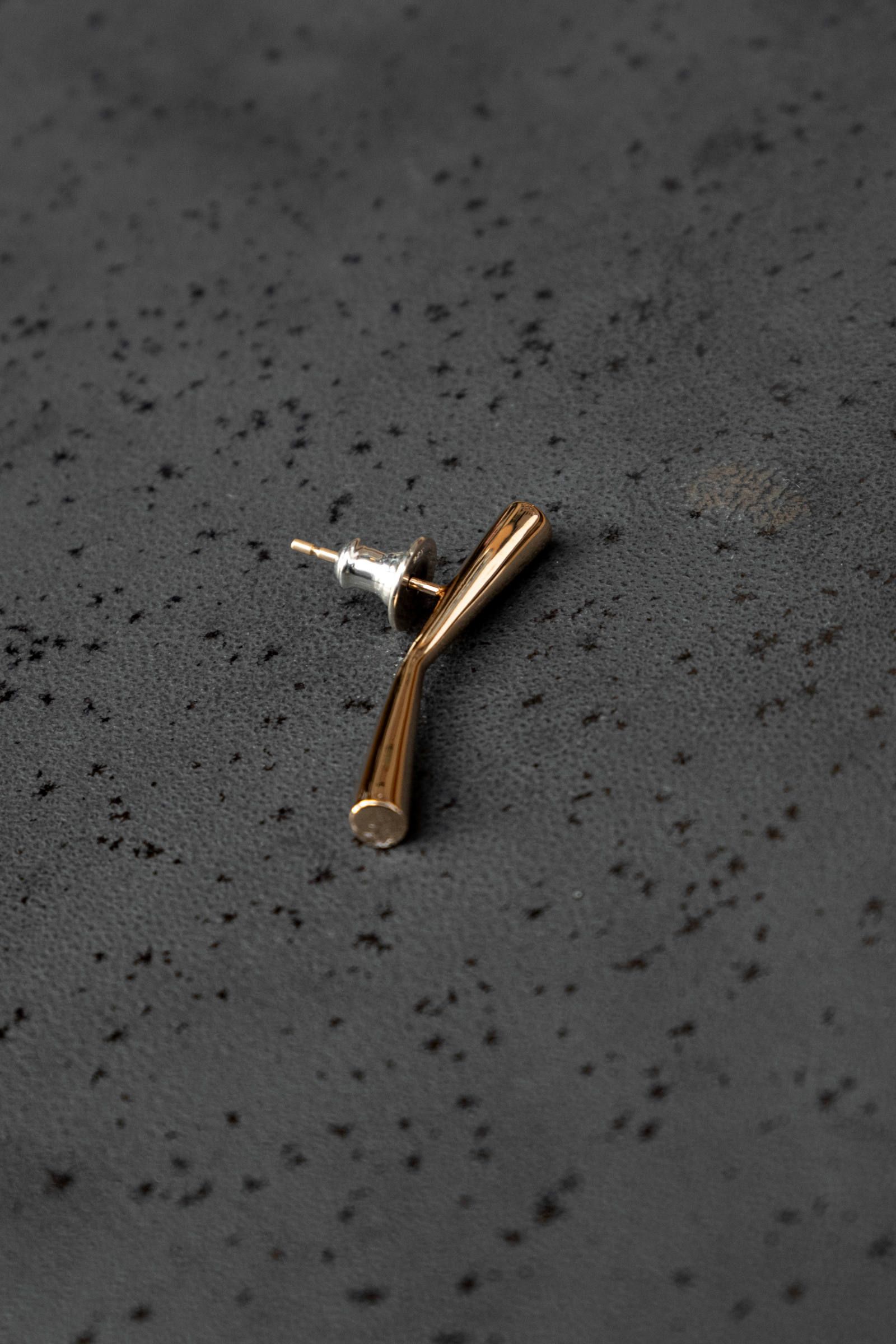 【オーダー可能】P107M silver925 pierce earring GP