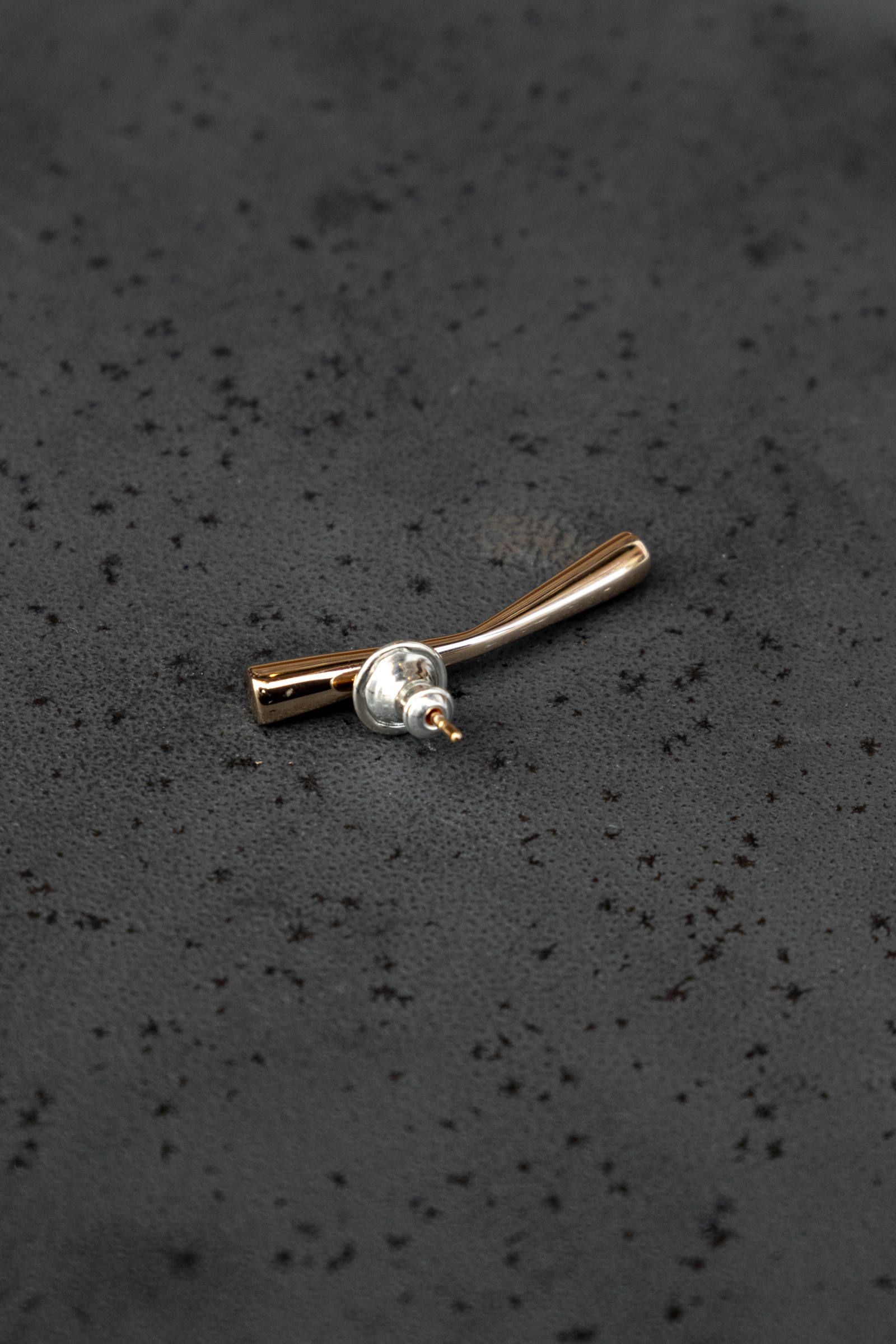 【オーダー可能】P107M silver925 pierce earring GP