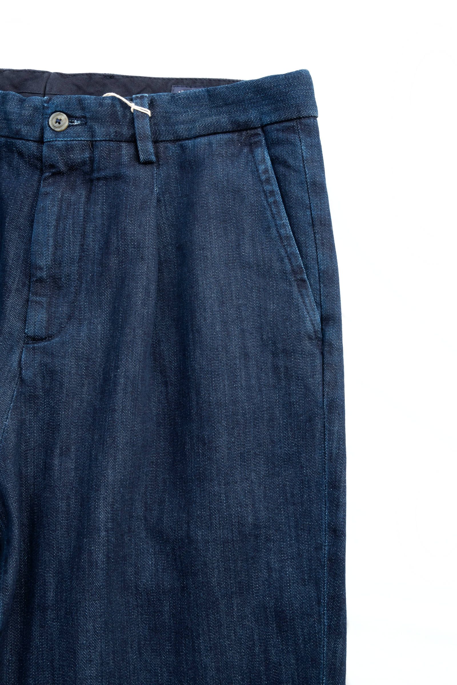RICCARDO METHA - Denim One Wash 1tuck Wide / BLUE | Retikle