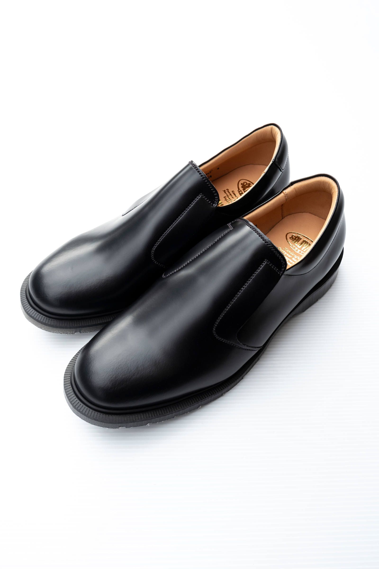 SOLOVAIR - CASUAL SHOE SLIPON HI-SHINE / カジュアルスリッポンシューズ | Retikle Online  Store