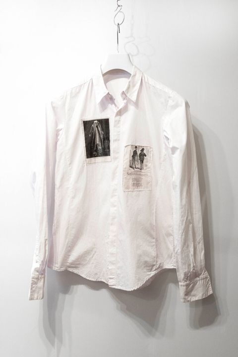 JAPAN remake patch dress shirts / パッチドレスシャツ