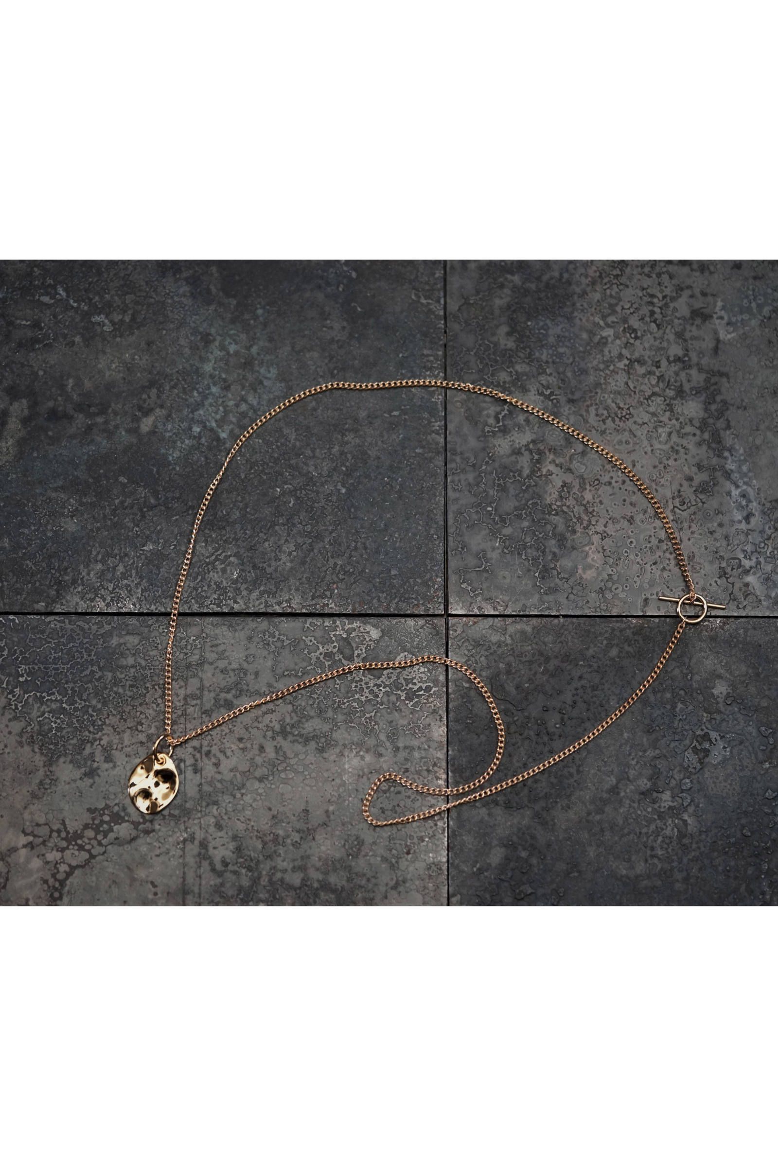 【オーダー可能】[目黒蓮様着用] N103 silver925 water top necklace GP / ネックレス