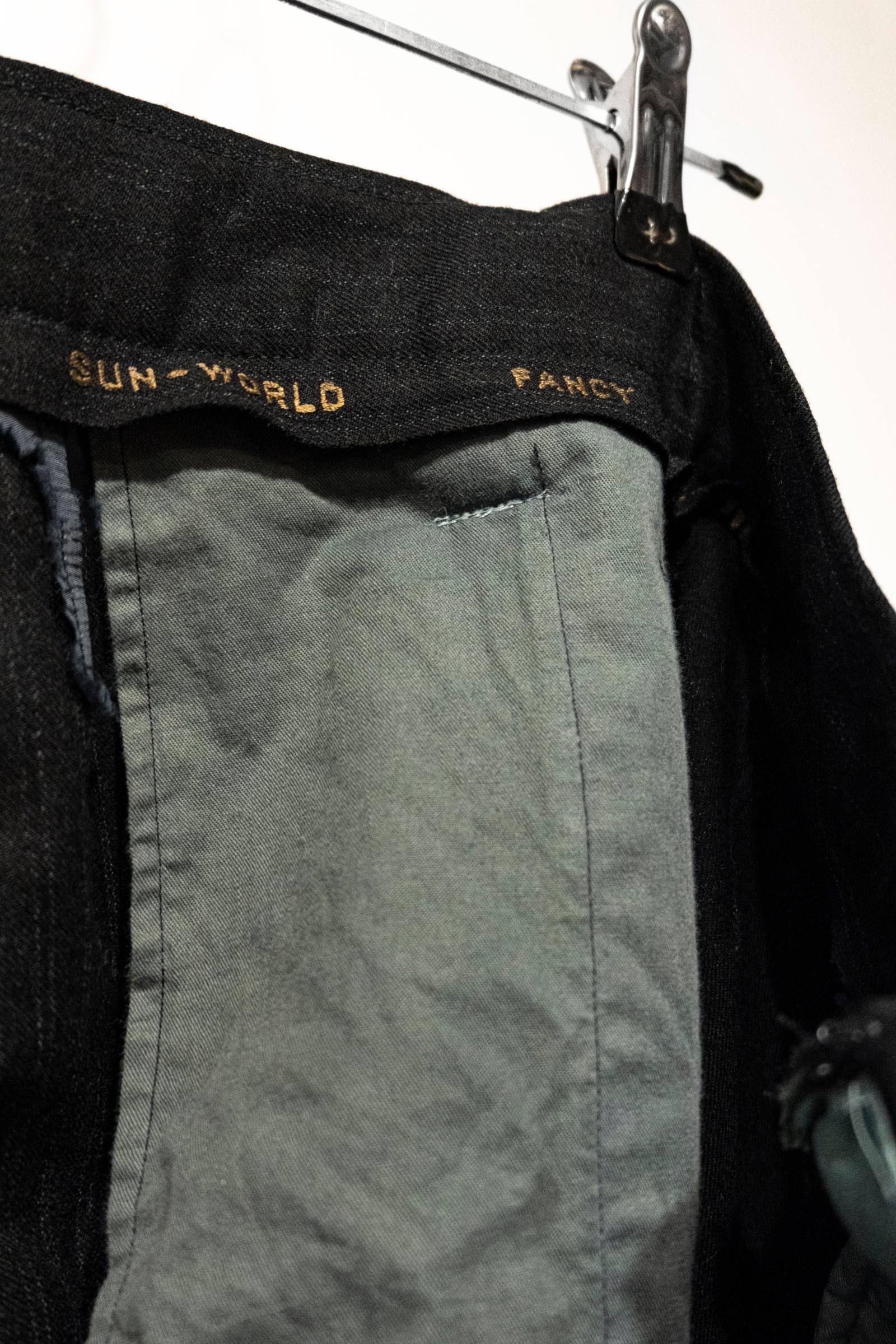 ITALY remake wide long skirt / リメイクワイドロングスカート