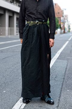 ITALY remake wide long skirt / リメイクワイドロングスカート