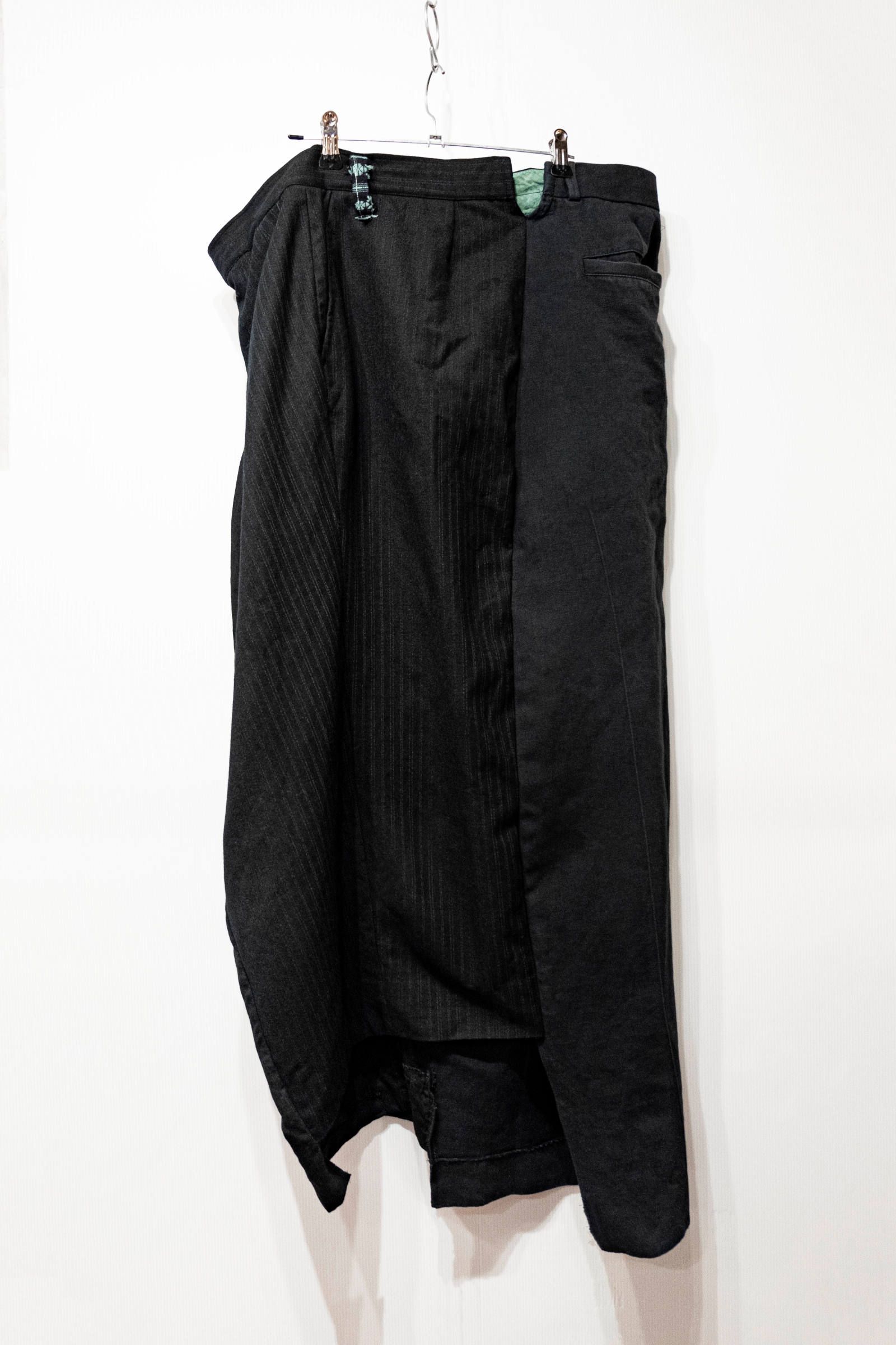 ITALY remake wide long skirt / リメイクワイドロングスカート
