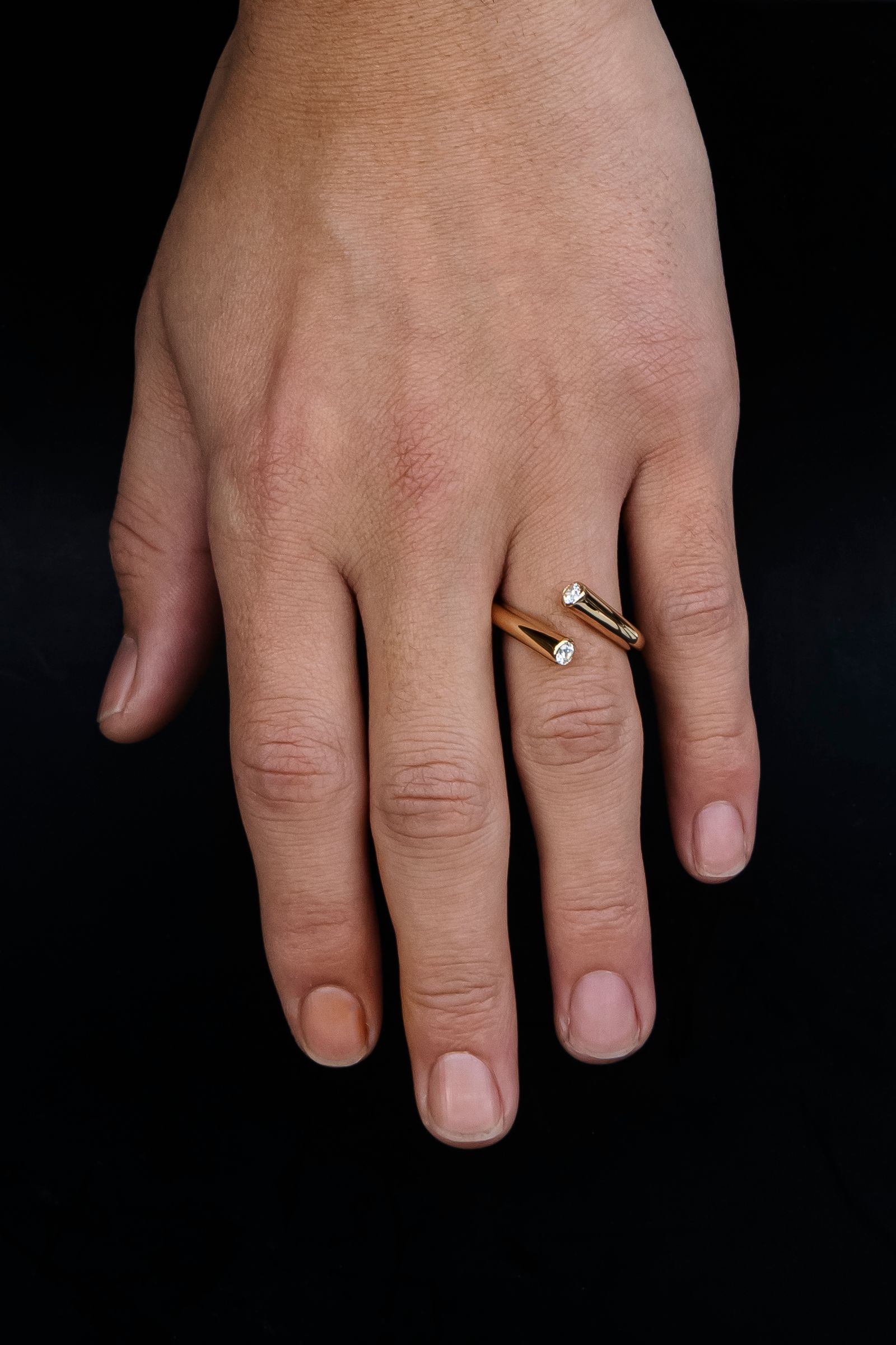【オーダー可能】R108CZ silver925 Zirconia ring GP
