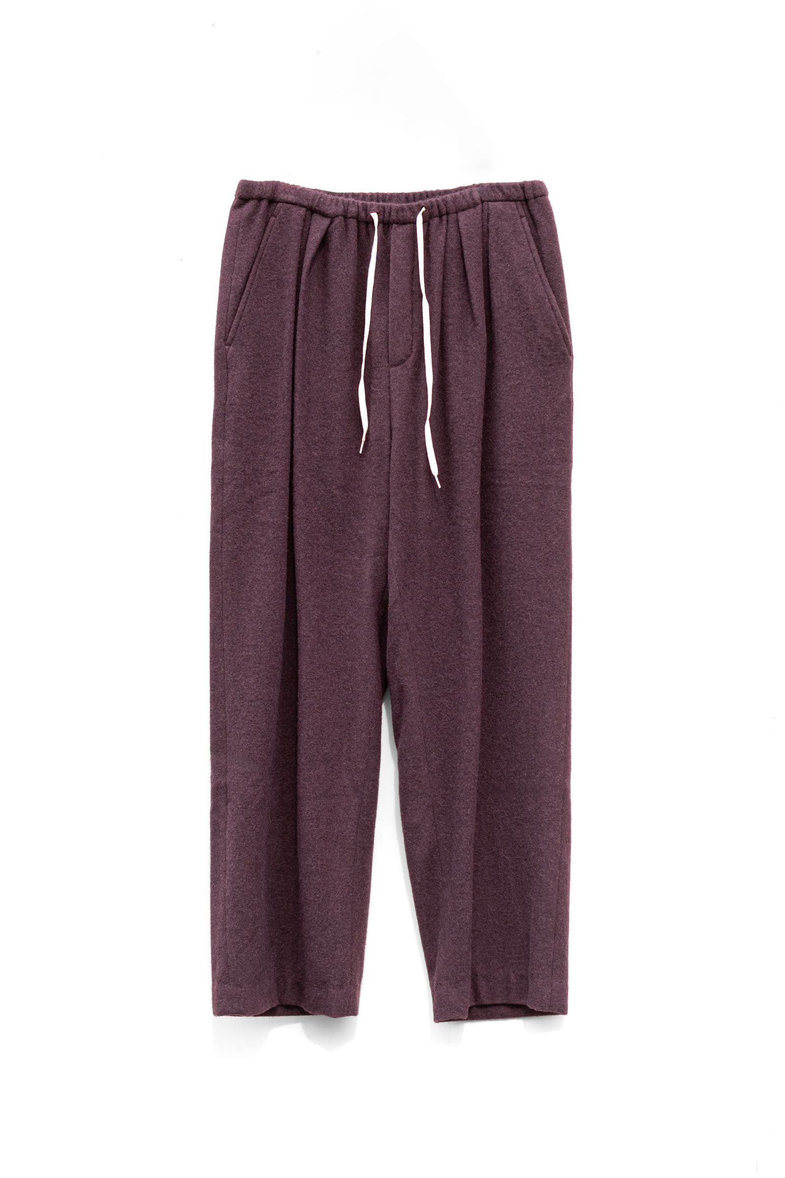 Blanc YM - Cashmere Relax pants / Purple | Retikle Online Store