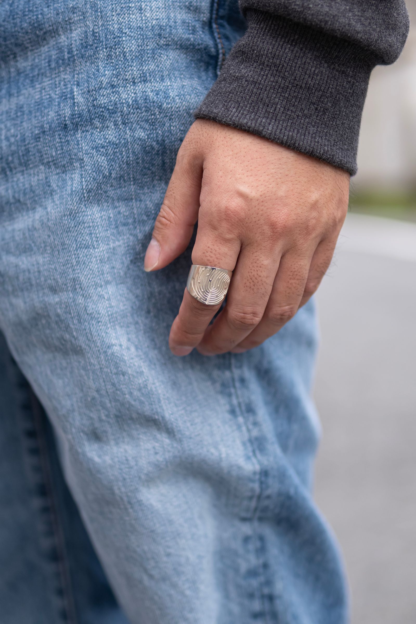 TOUCH ID RING(Silver925)