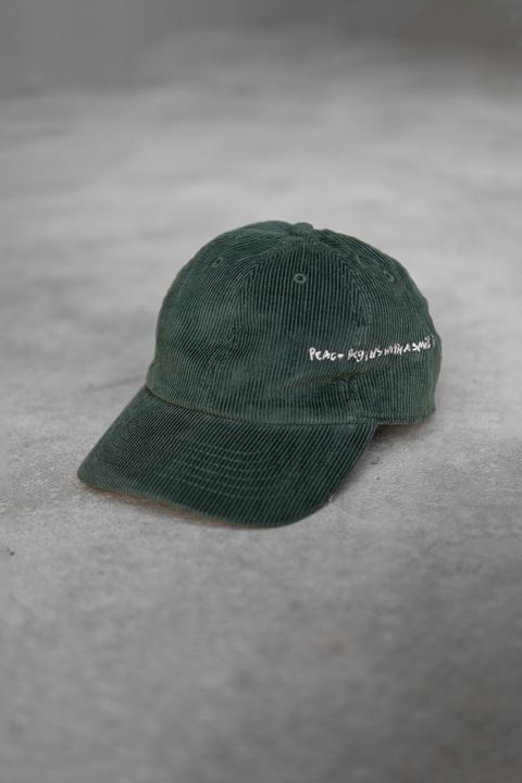 EMBROIDERED CAP / Green