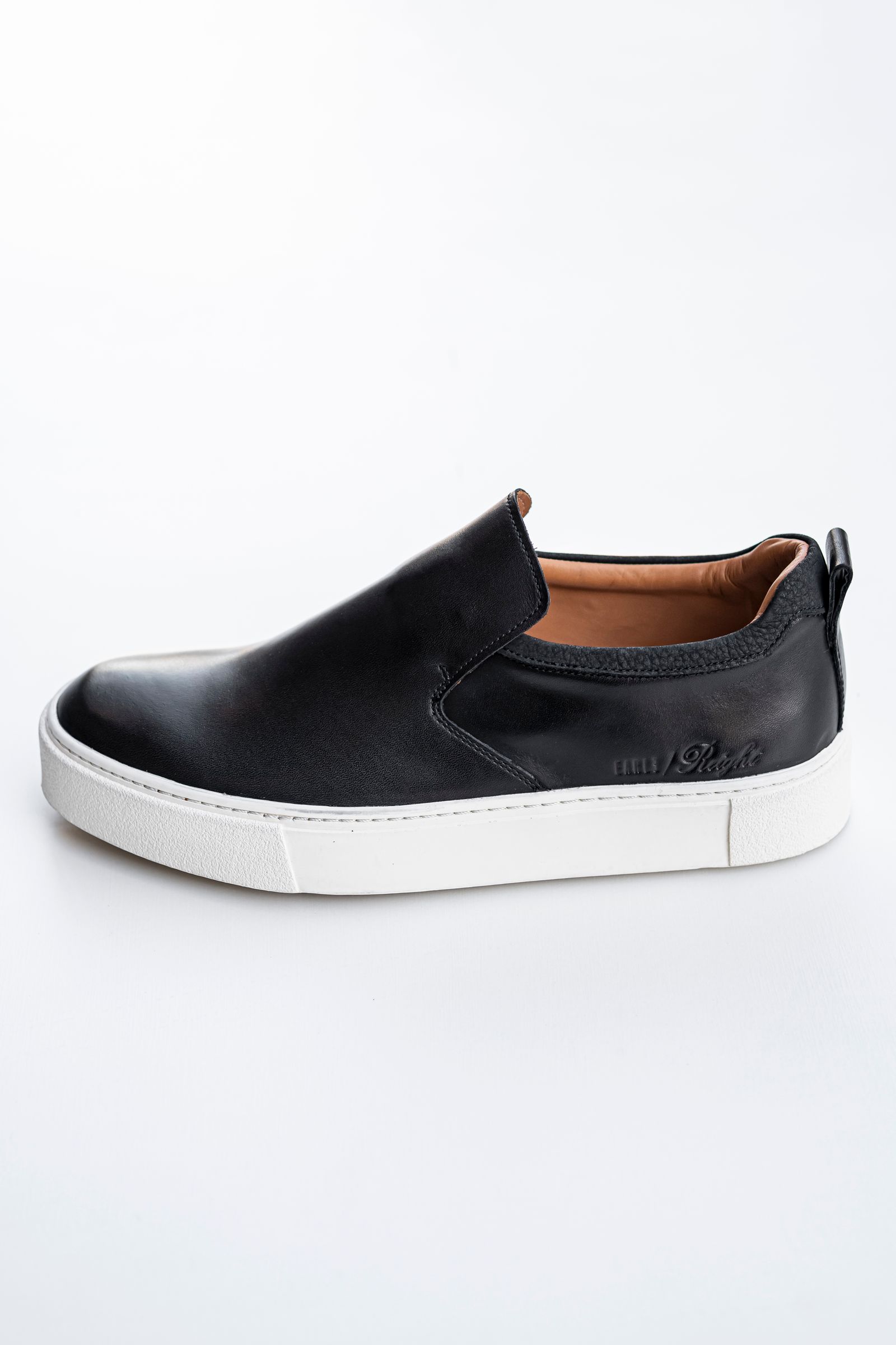 Drape slip-on sneakers / Black
