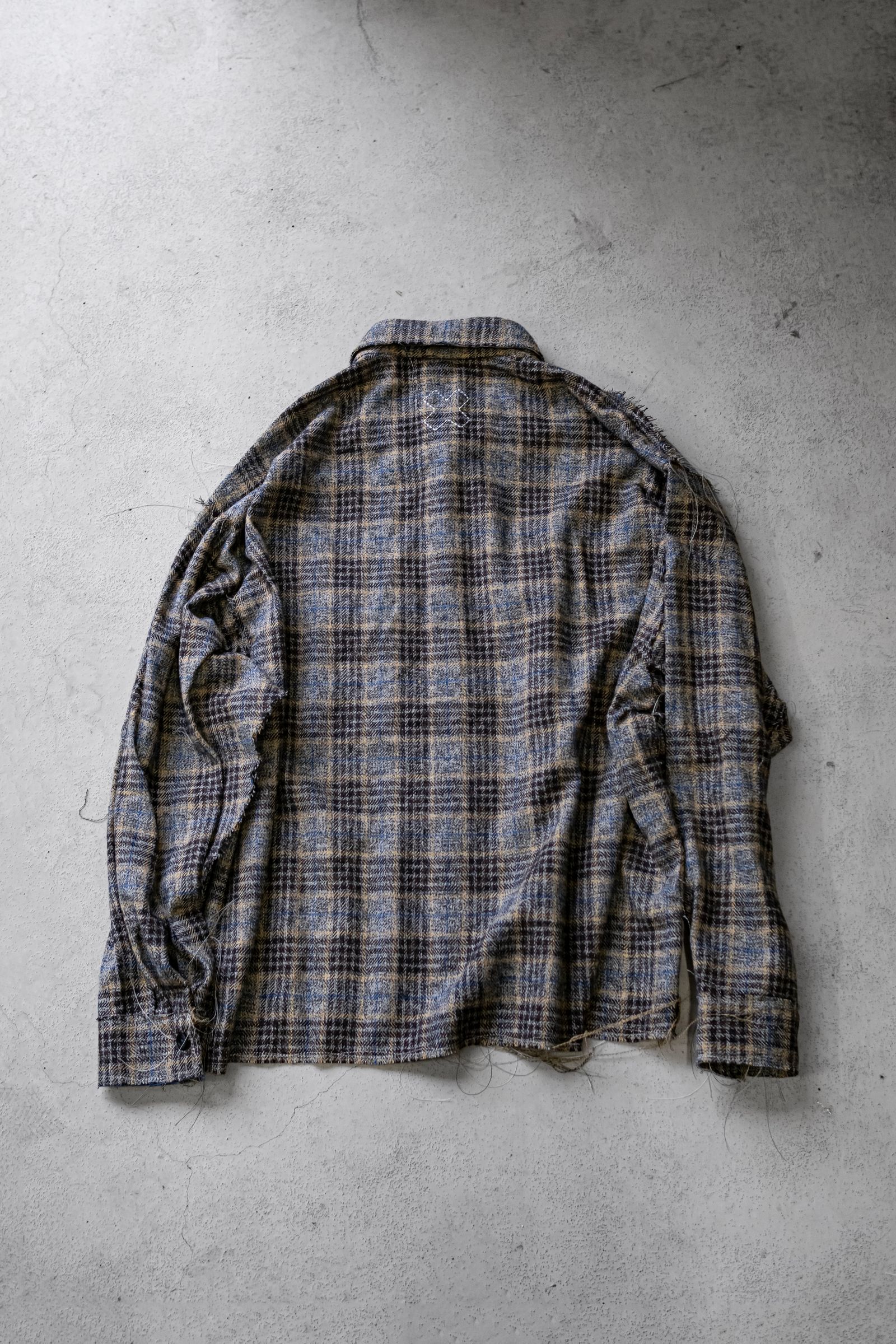 60s collar shirts / MINT BLUE