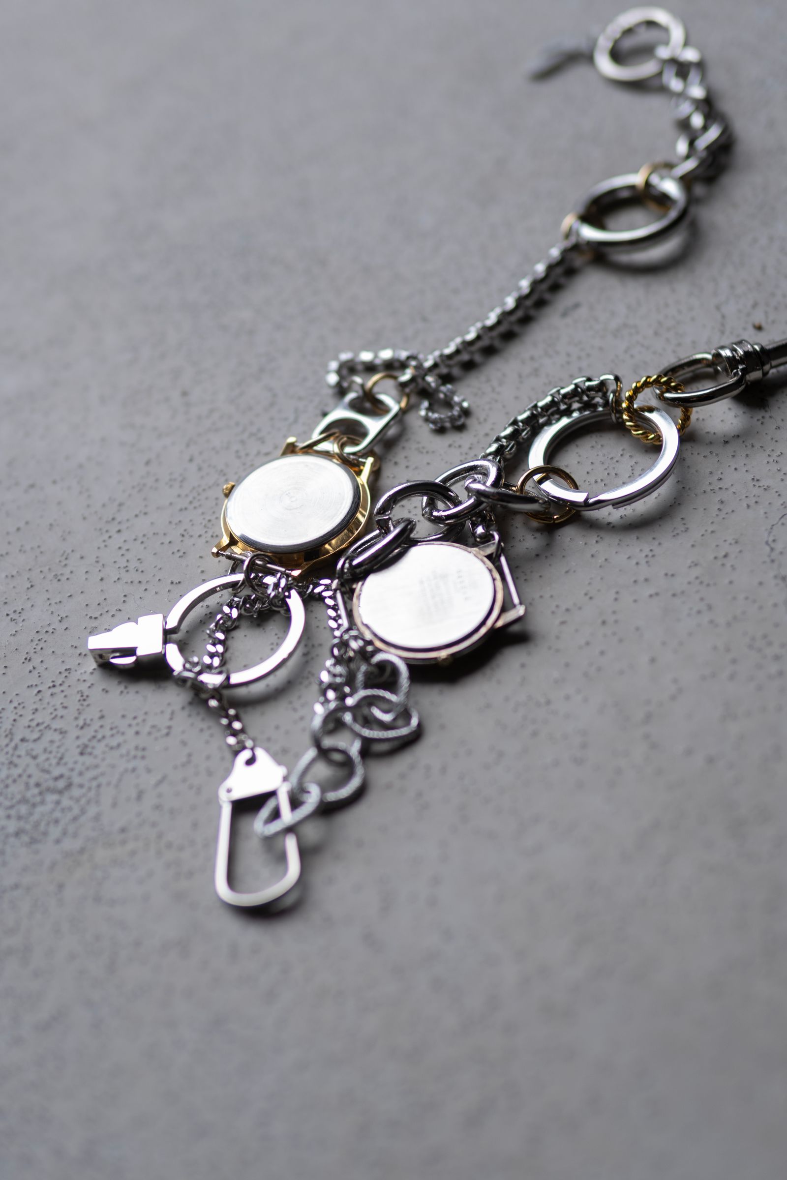 SCRAP LINKS CHAIN / SILVER