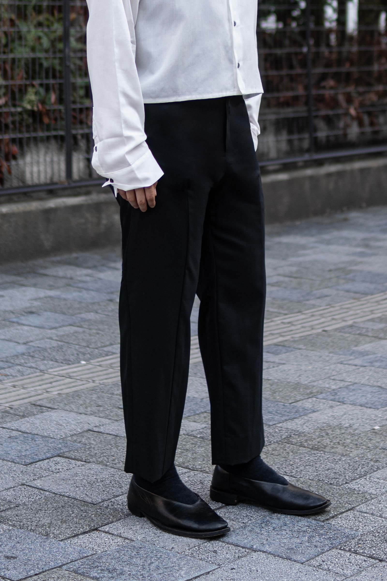 Dear, NOTHING SPECIAL TROUSERS / DAWN BLACK