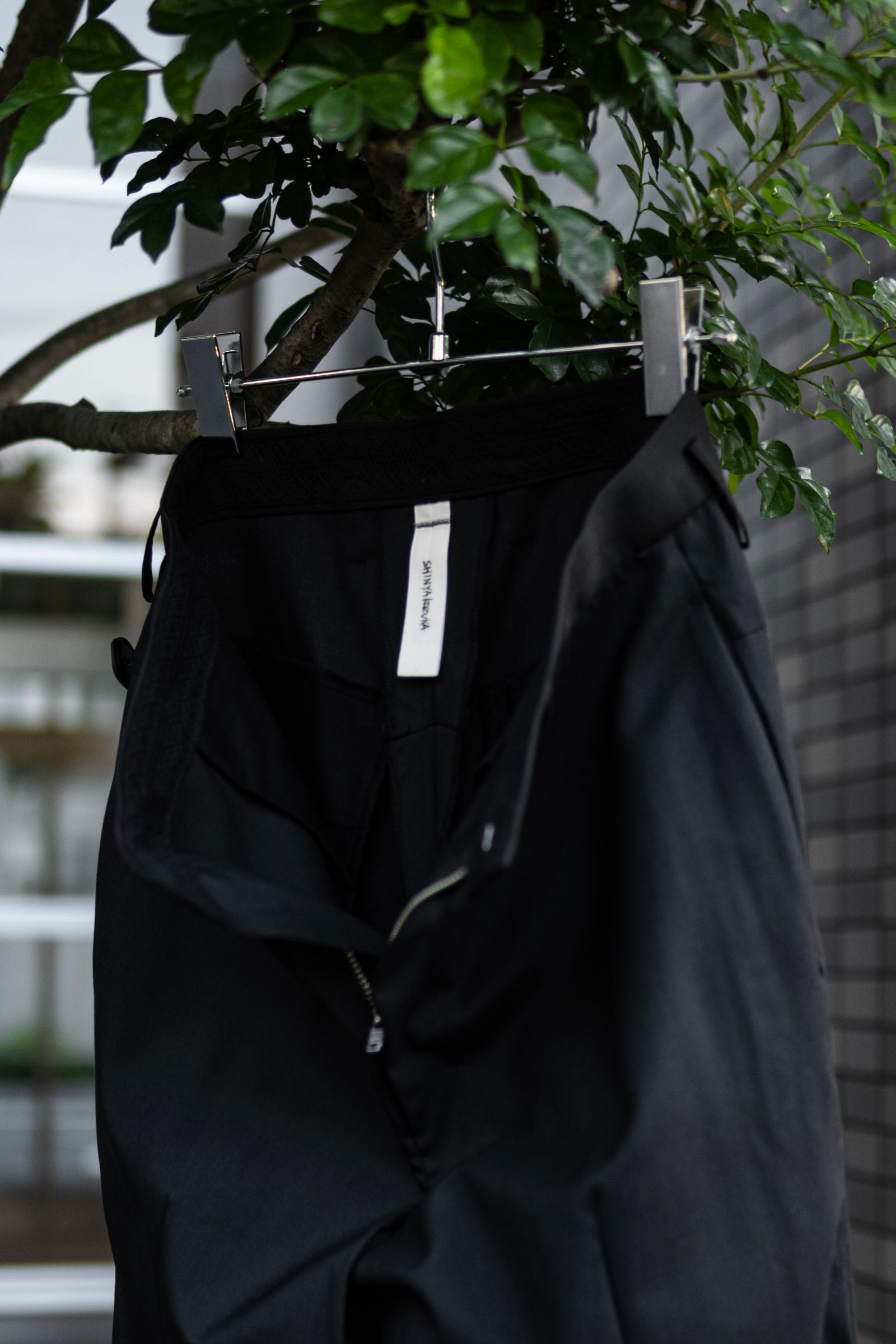 Dear, NOTHING SPECIAL TROUSERS / DAWN BLACK