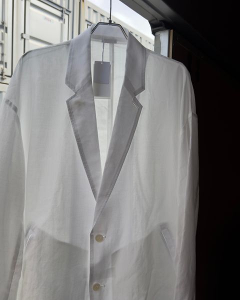 Superior Cotton Shirt JKT / White