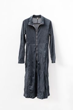 Ryoyu zipup onepiece / Black