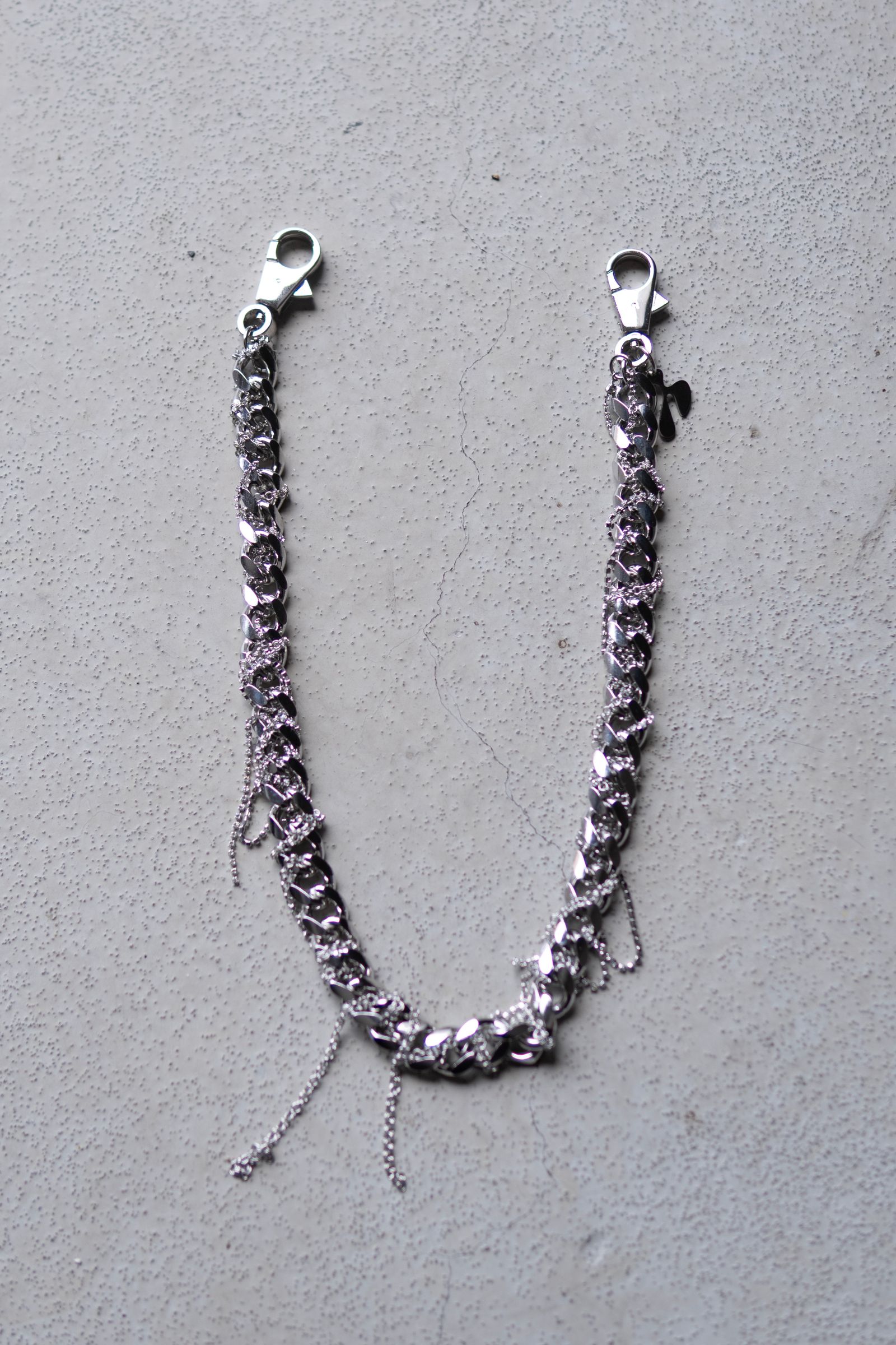 BROKEN "MIÇANGA" CHAIN / SILVER