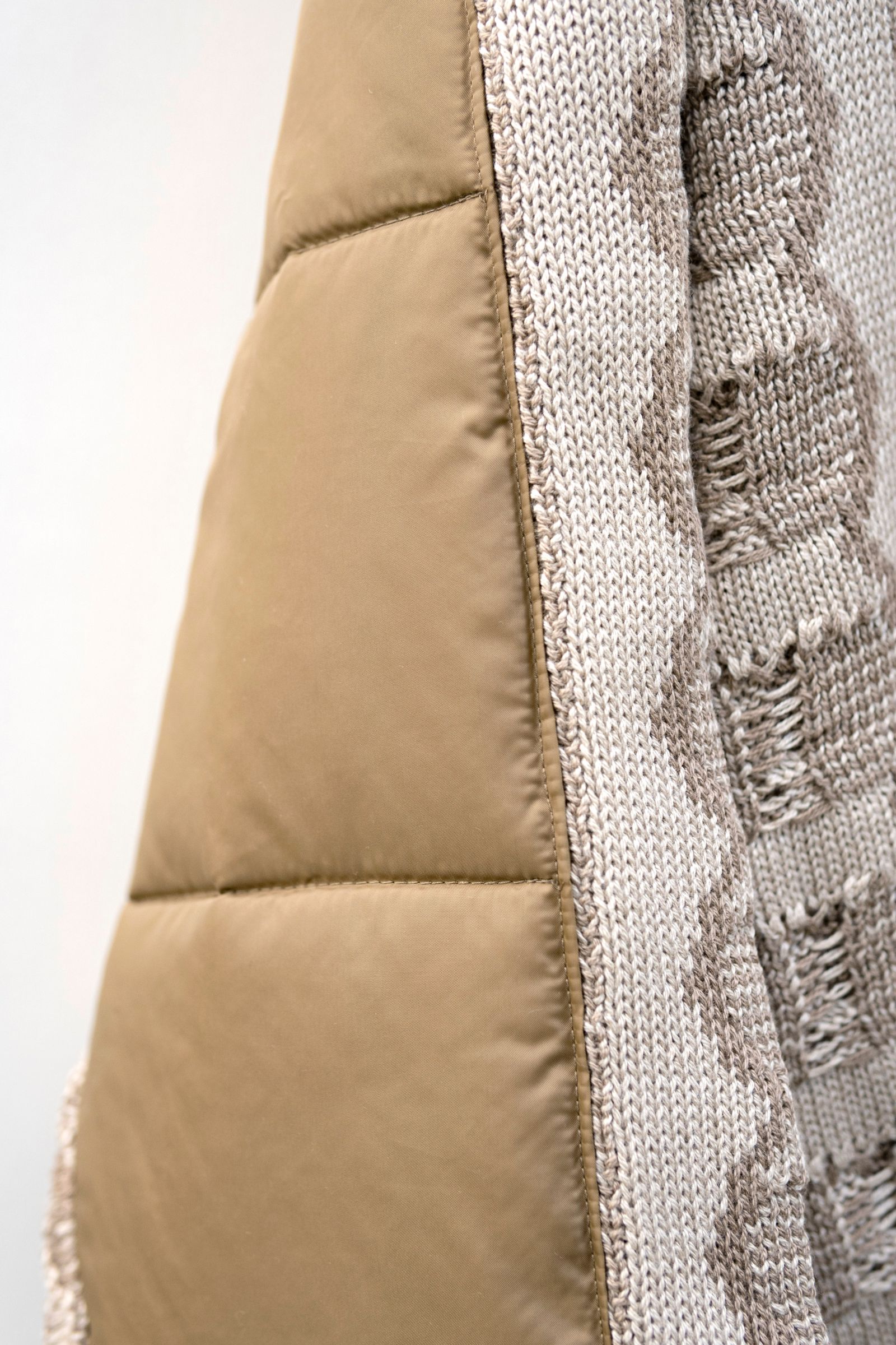 elephant TRIBAL fabrics - Hybrid Knit / BEIGE | Retikle Online Store