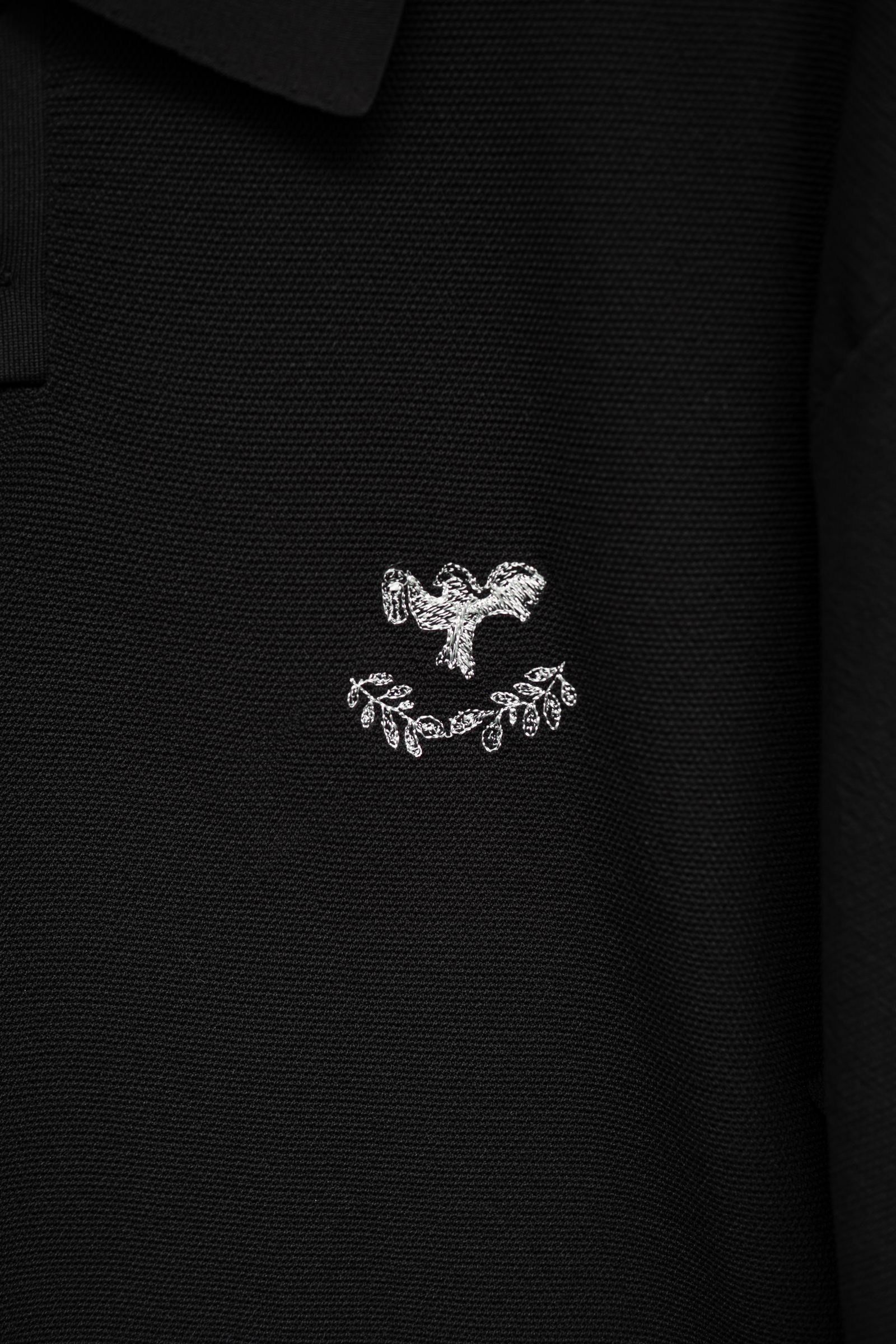 SHINYAKOZUKA - MASSIVE POLO / BLACK | Retikle Online Store