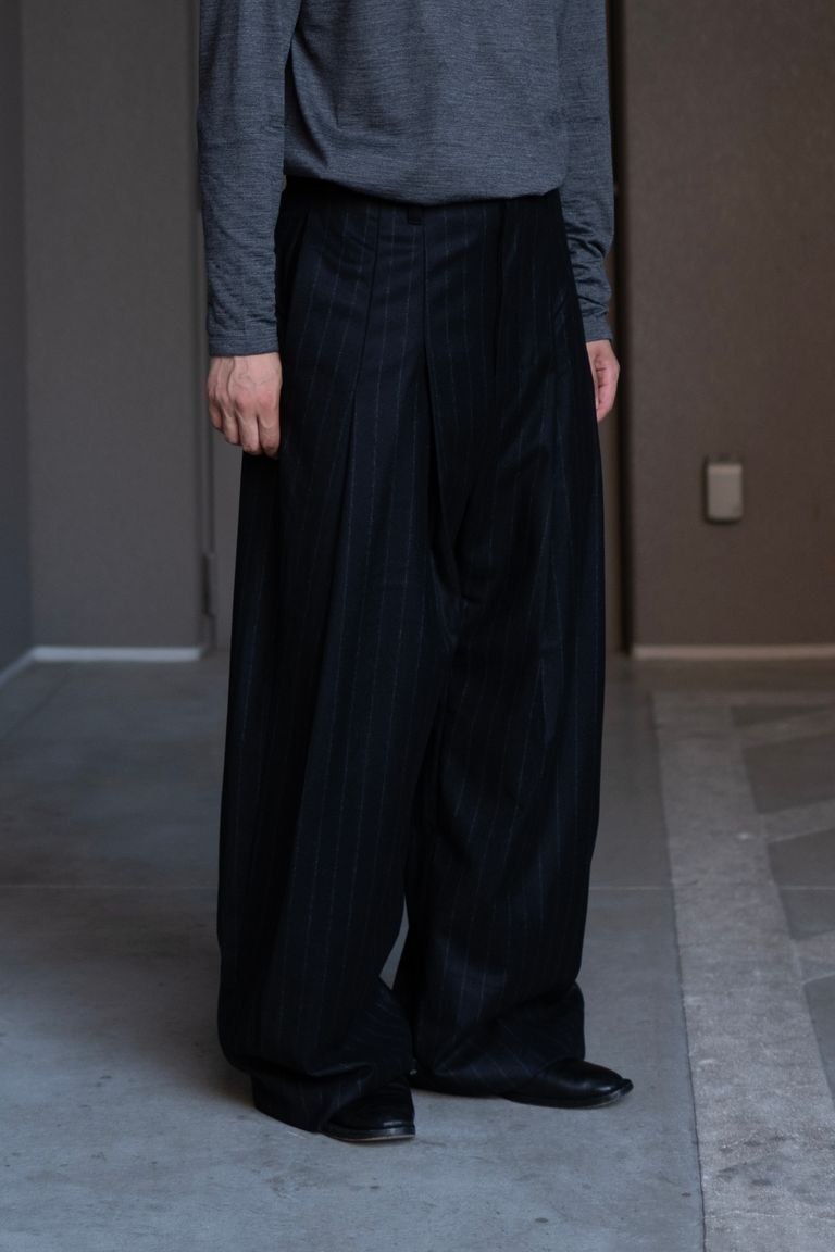 SHINYAKOZUKA - Dear, BAGGY / CHALK STRIPE | Retikle Online Store