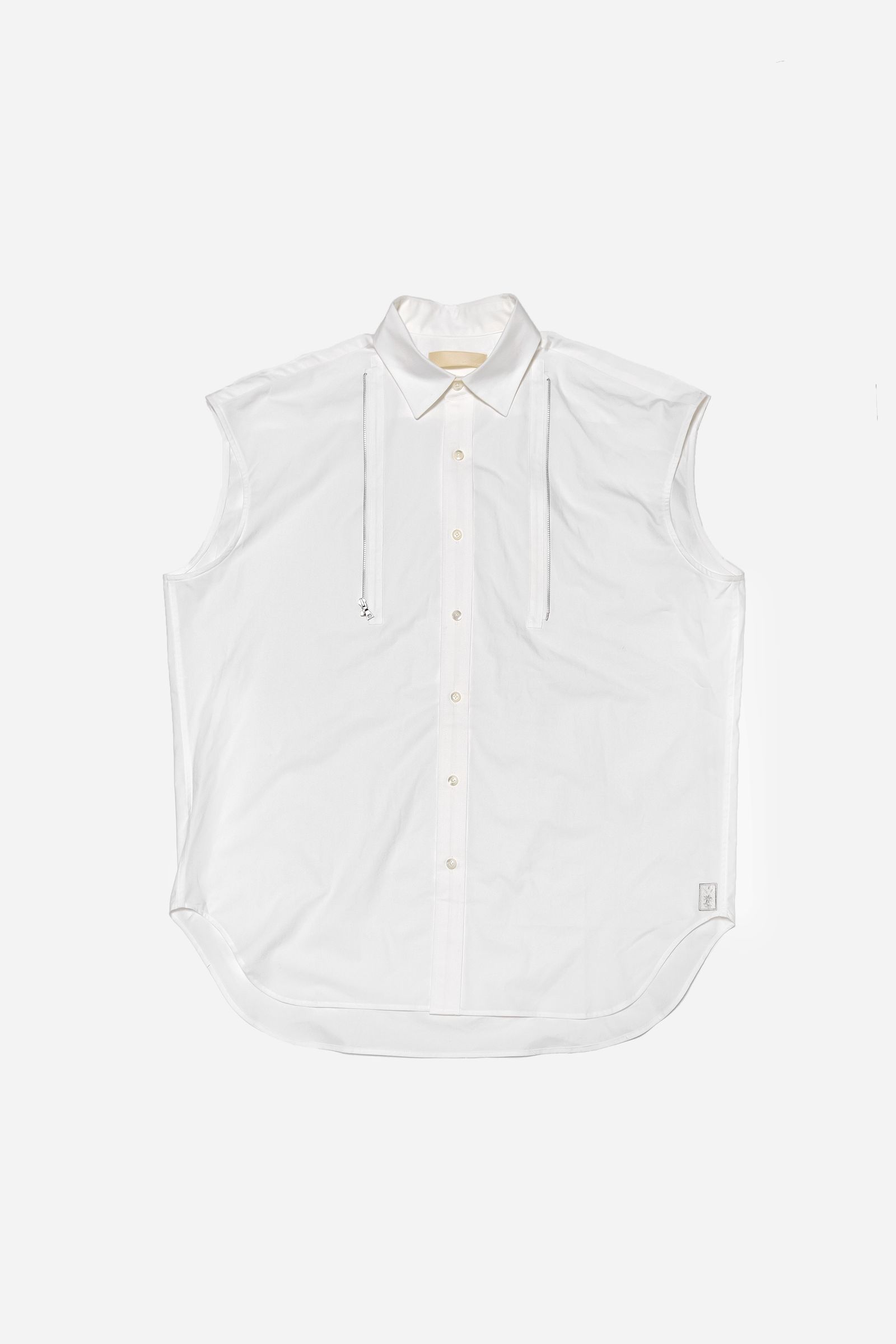 meagratia - separated shirt / wht | Retikle Online Store