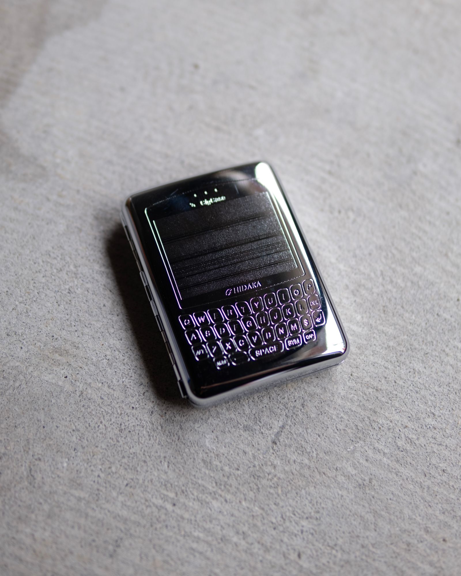 Cellphone Cig Case / Silver