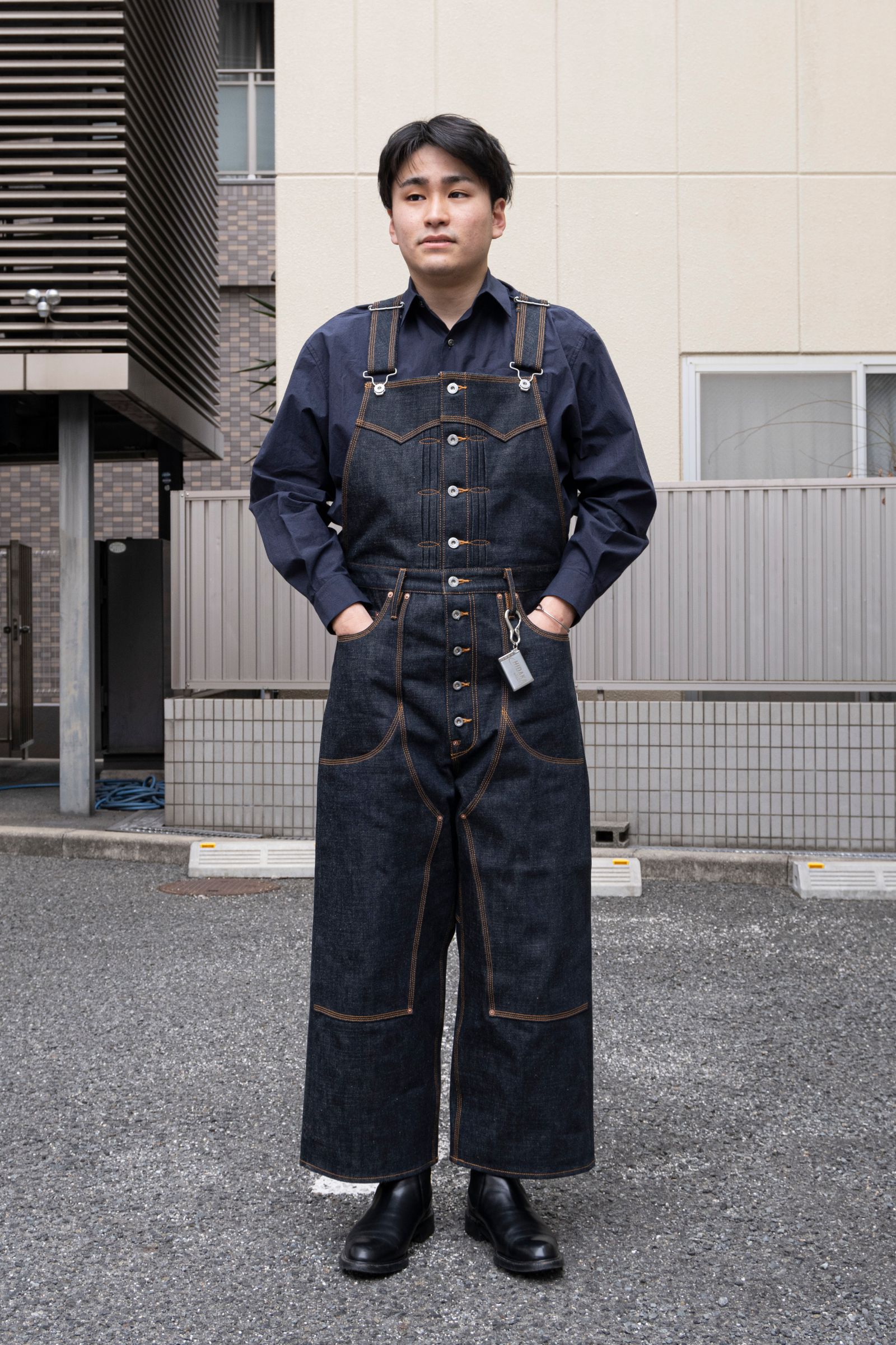 SUGARHILL - CLASSIC DENIM OVERALLS / RIGID INDIGO | Retikle Online