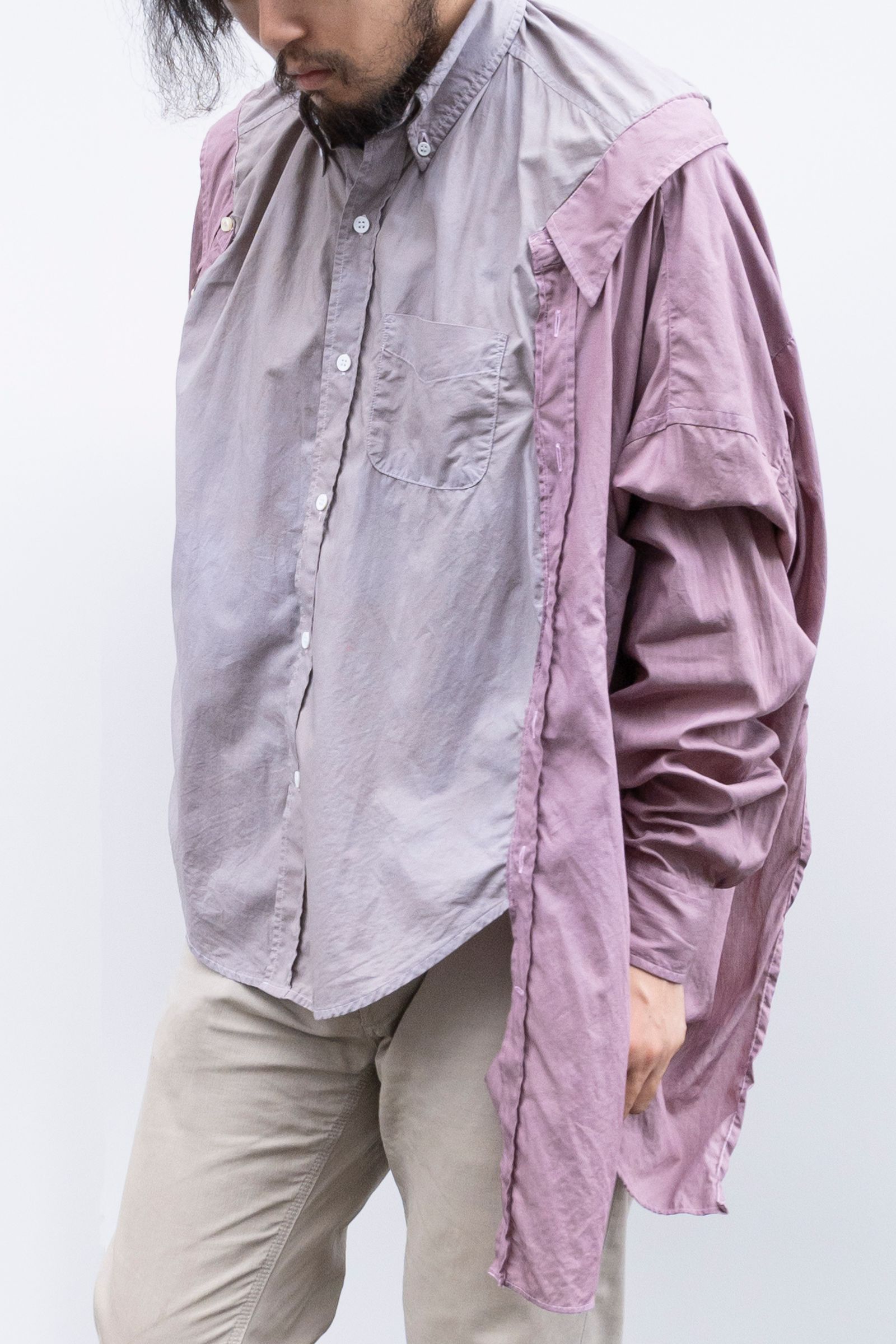 Remake over docking shirt / リメイクオーバードッキングシャツ