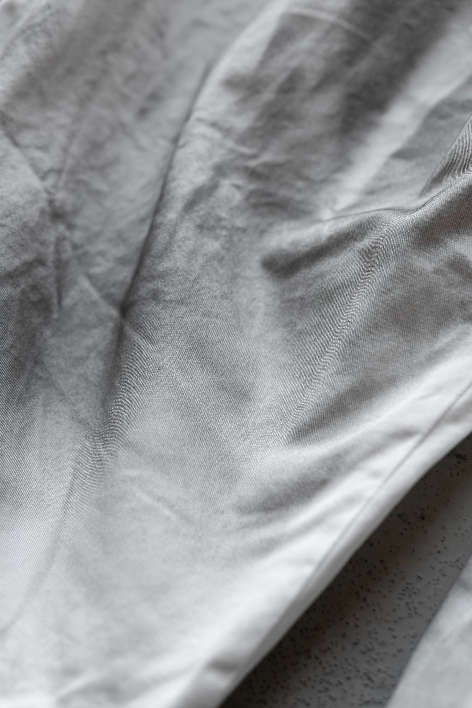 WASHED Hi, BAGGY / COLOURLESS WHITE