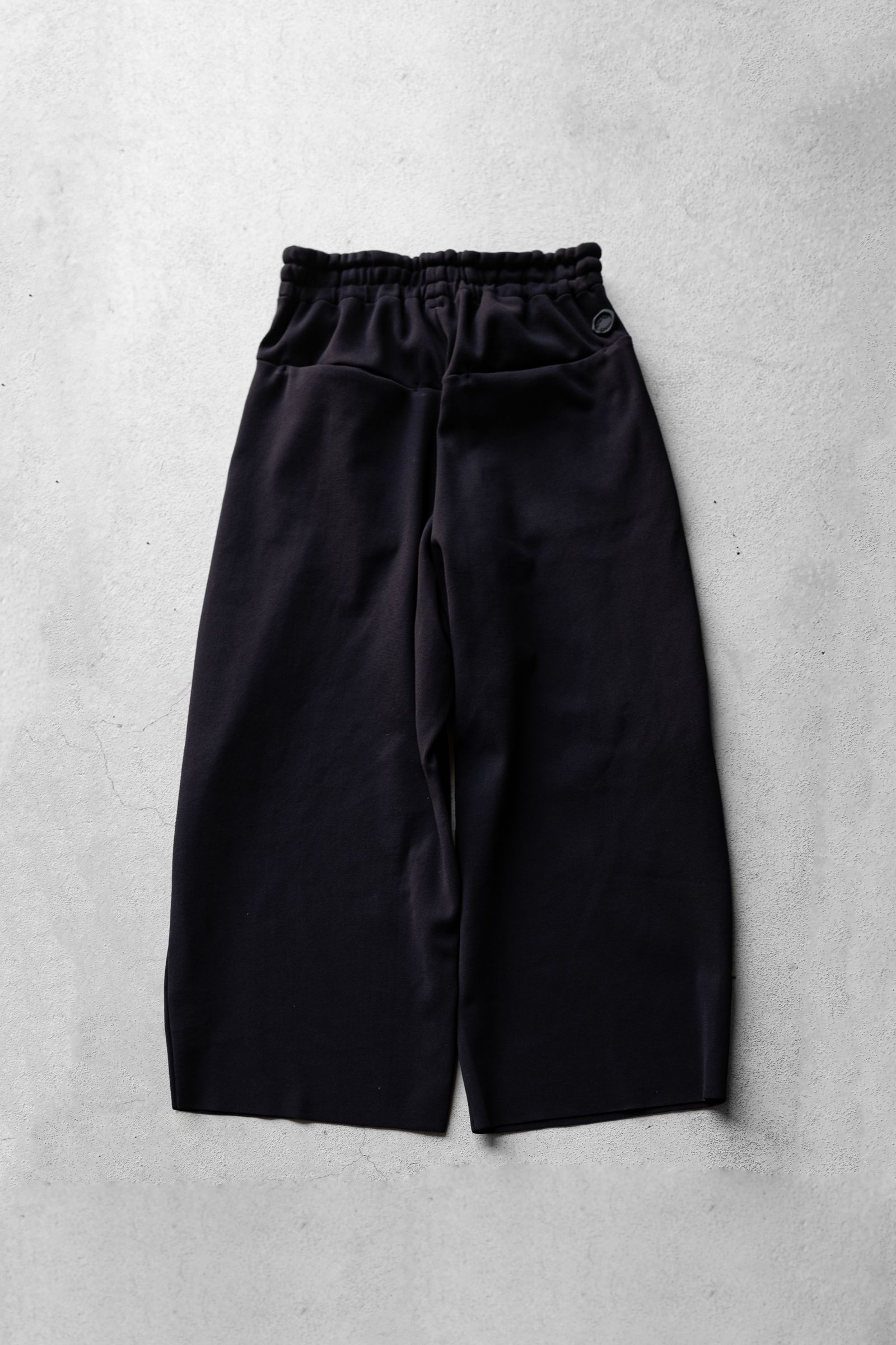 KNITTED BAGGY / COLOURLESS BLACK
