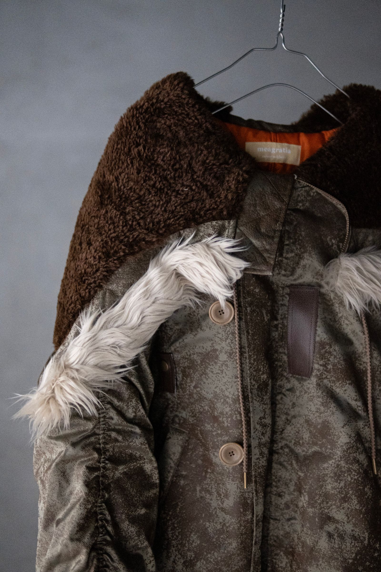 Rust printed N2 Blouson / khk