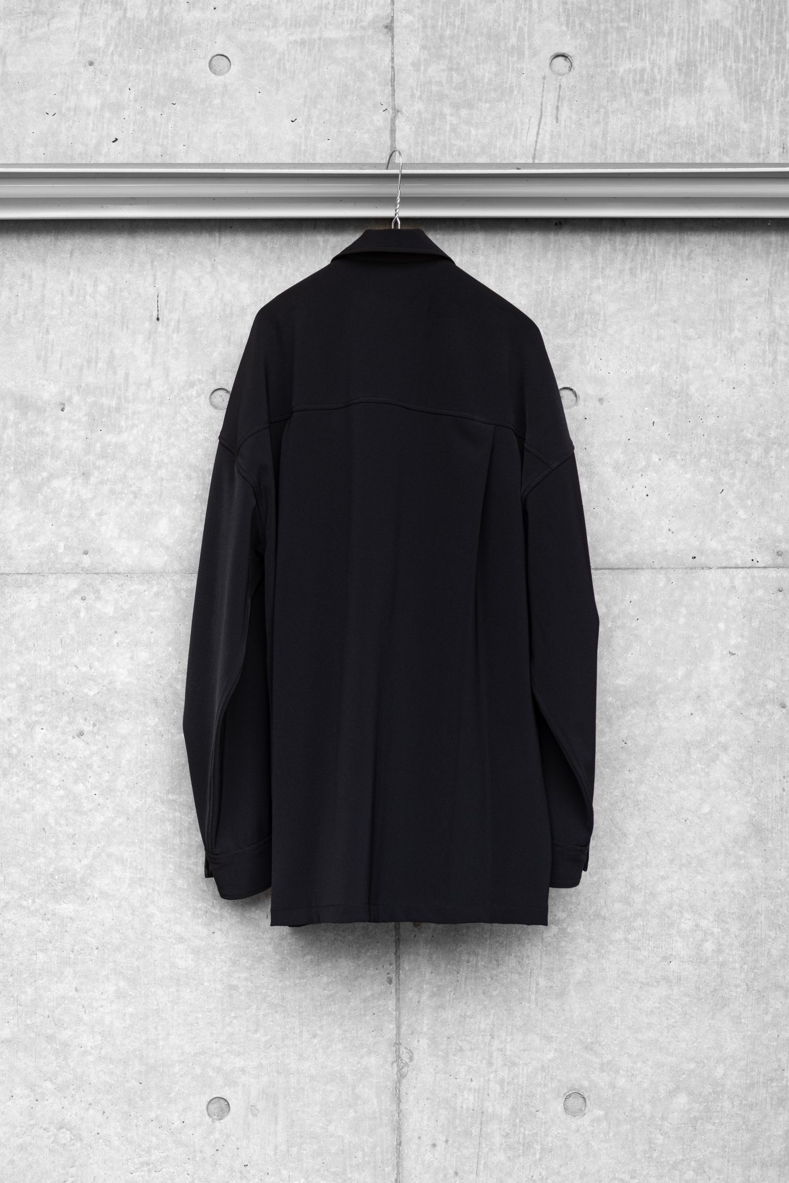 OVERSIZED SAFARI JACKET / BLACK